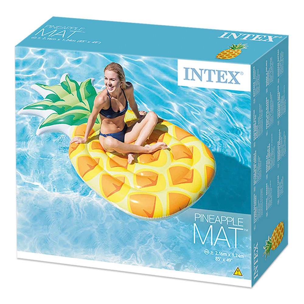 Colchão Insuflável Intex Ananás - 124x216 Cm