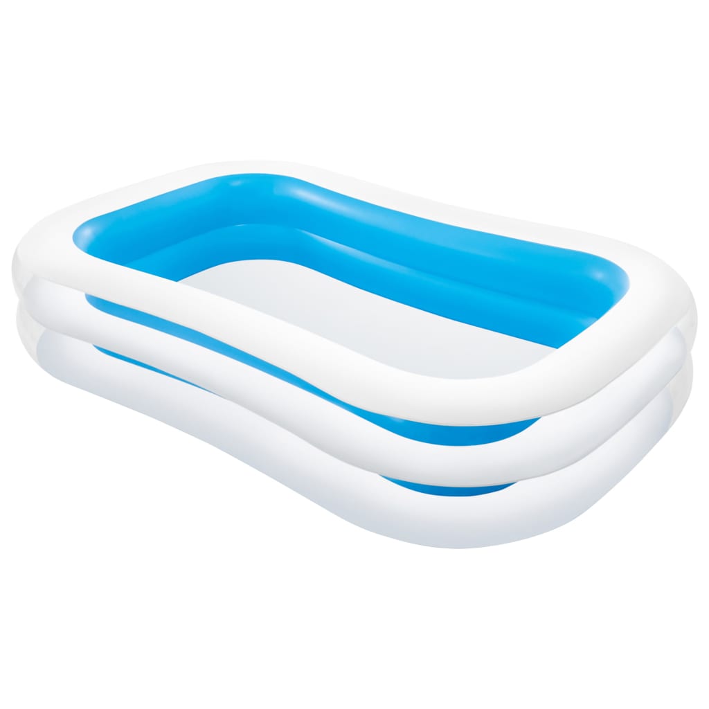 Piscina Intex Familiar Swim Center 262x175x56 Cm - azul-blanco - 