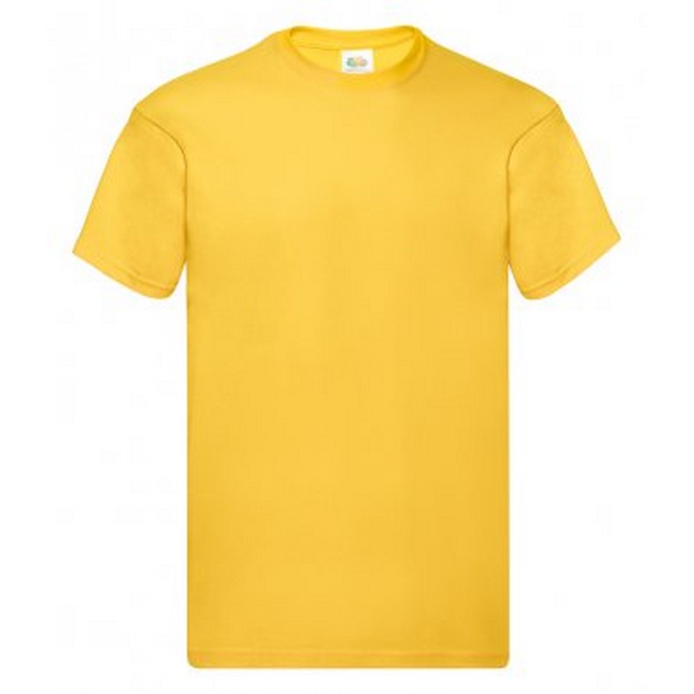 Camiseta Original De Manga Corta Fruit Of The Loom Screen Stars - amarillo - 
