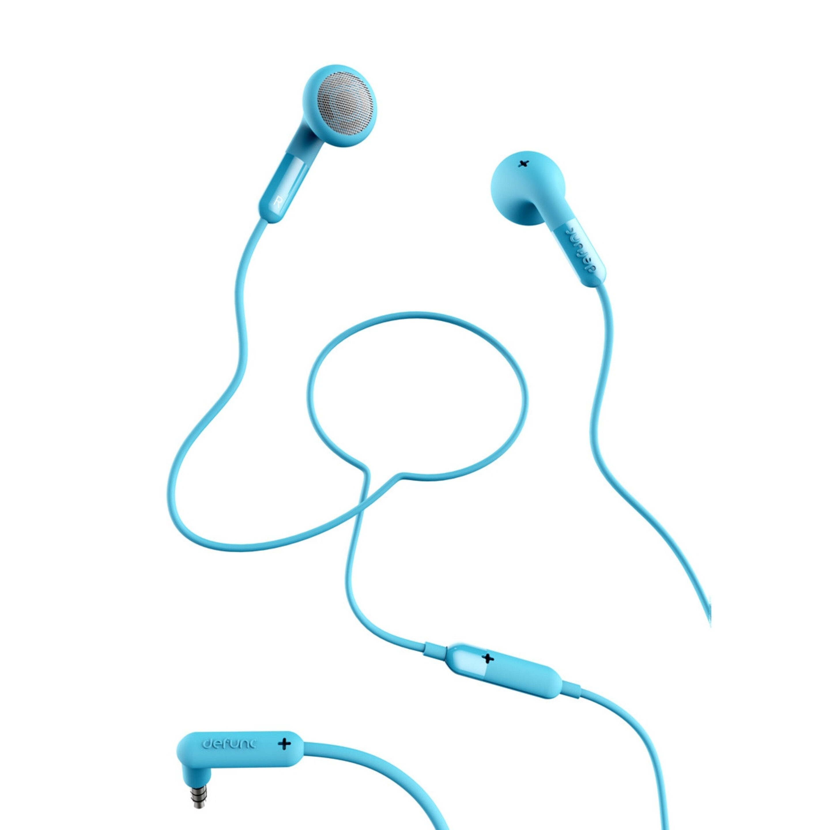 Auriculares Defunc + Talk Con Cable Jack 3,5 Mm - Azul - Aur35  MKP
