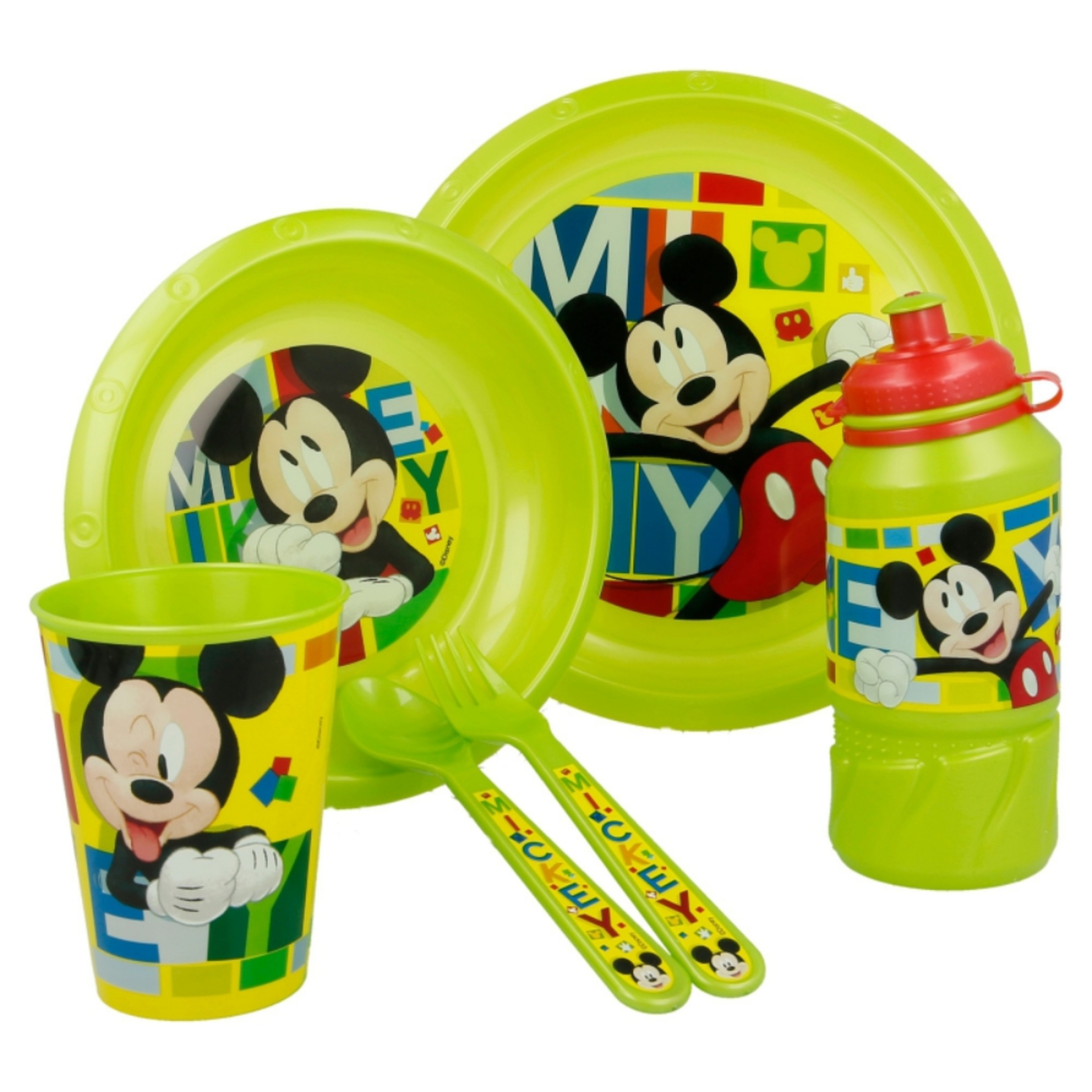 Set De Menaje Mickey Mouse 62211 - verde - 
