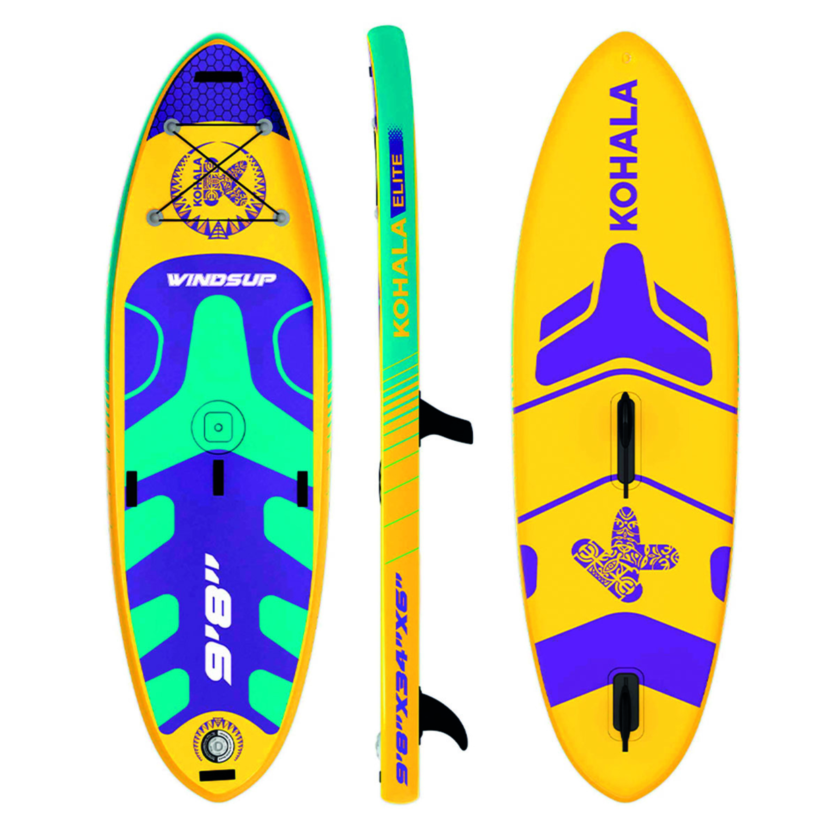 Tabla De Paddle Surf Windsup - amarillo - 