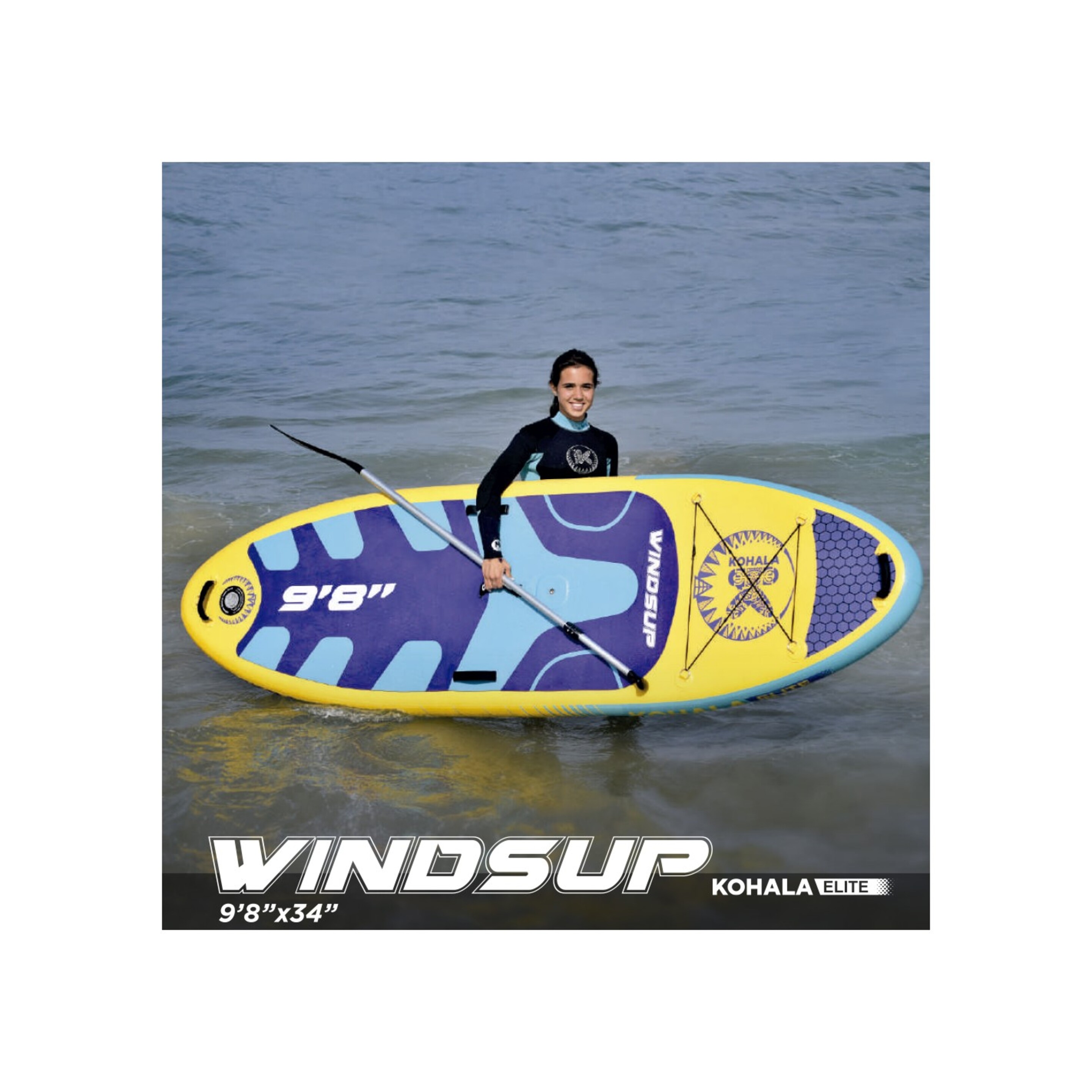 Tabla De Paddle Surf Windsup - amarillo  MKP