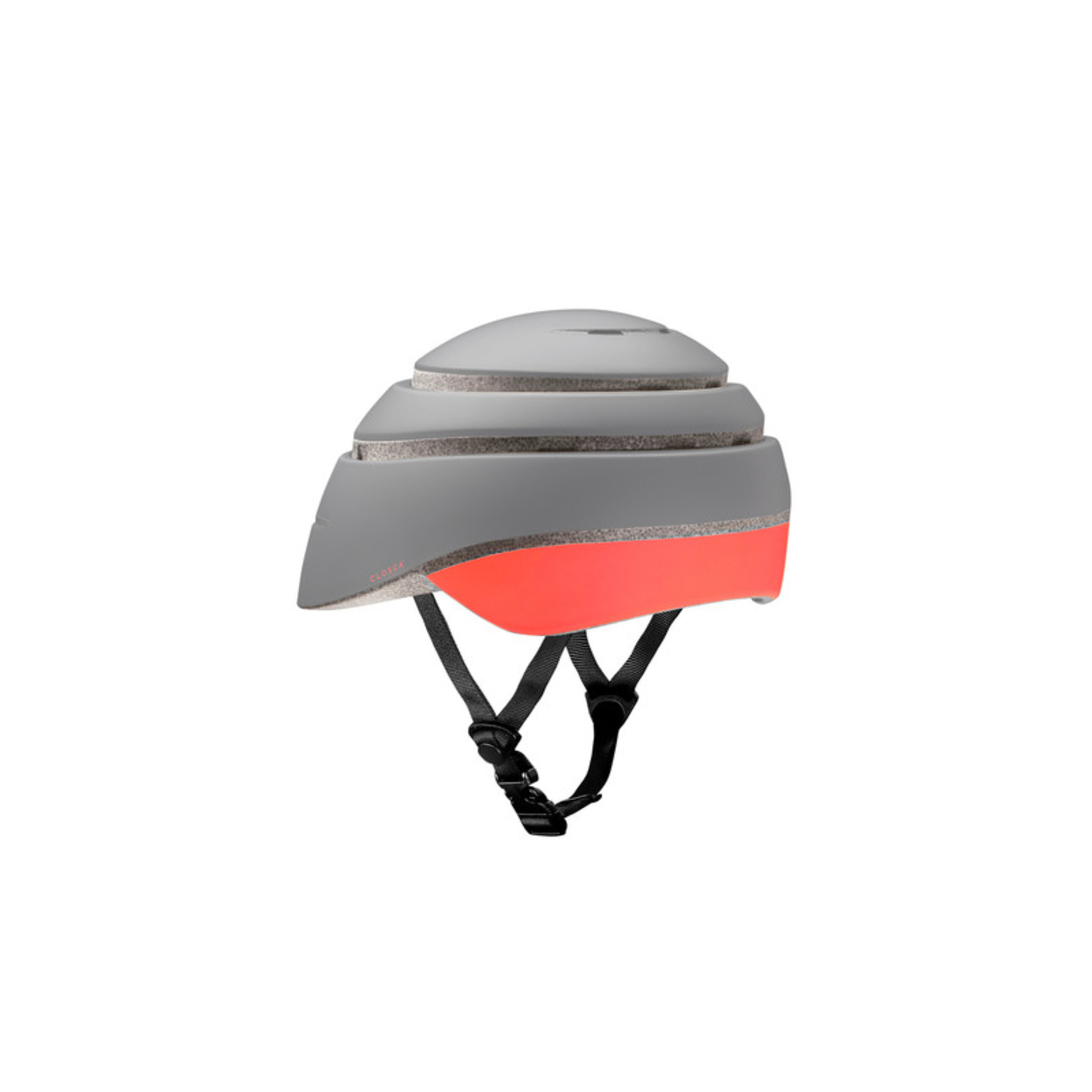 Capacete Dobrável Para Bicicleta (Helmet Loop, Fossil / Coral)