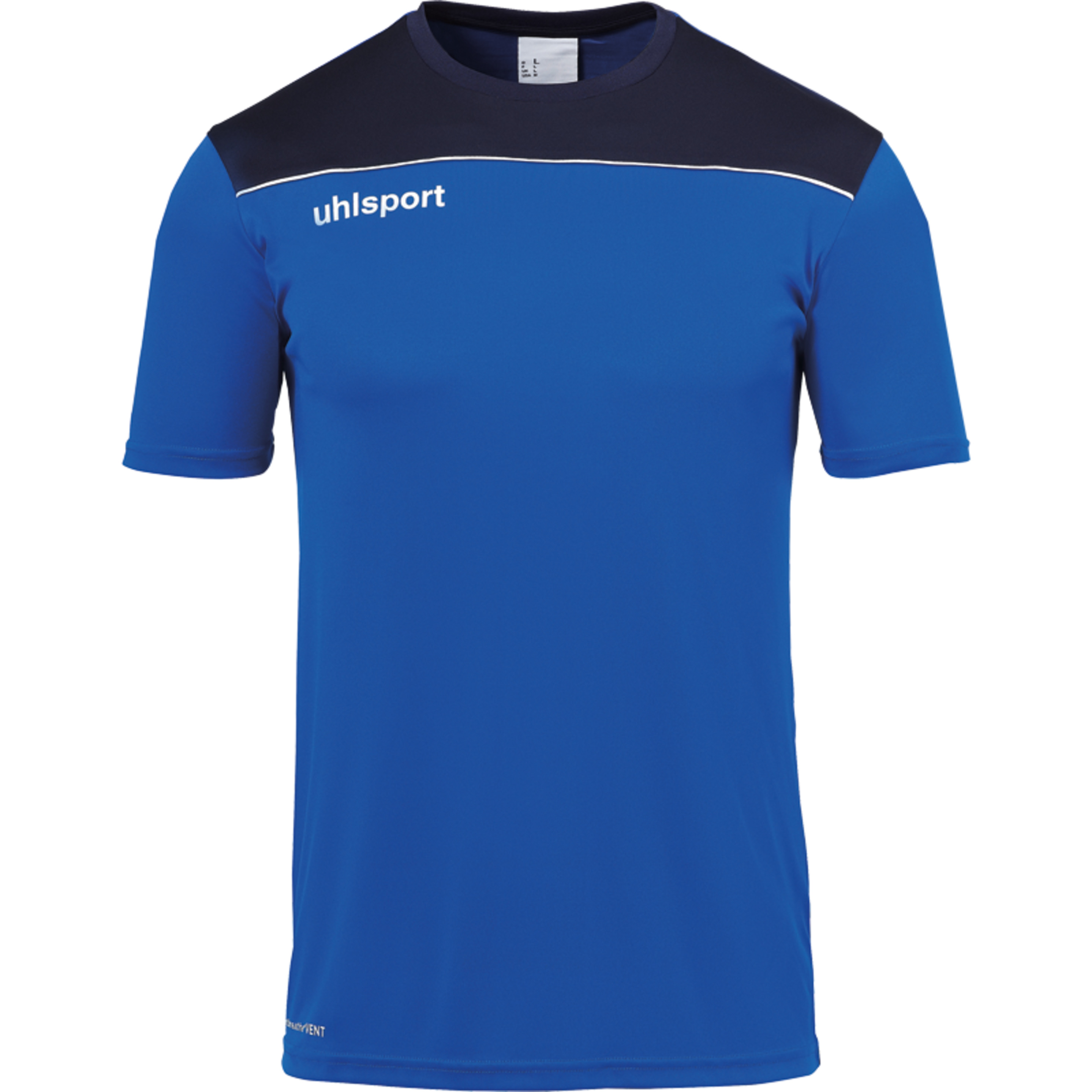 Offense 23 Poly Shirt Azur/azul Marino/blanco Uhlsport - azul - 