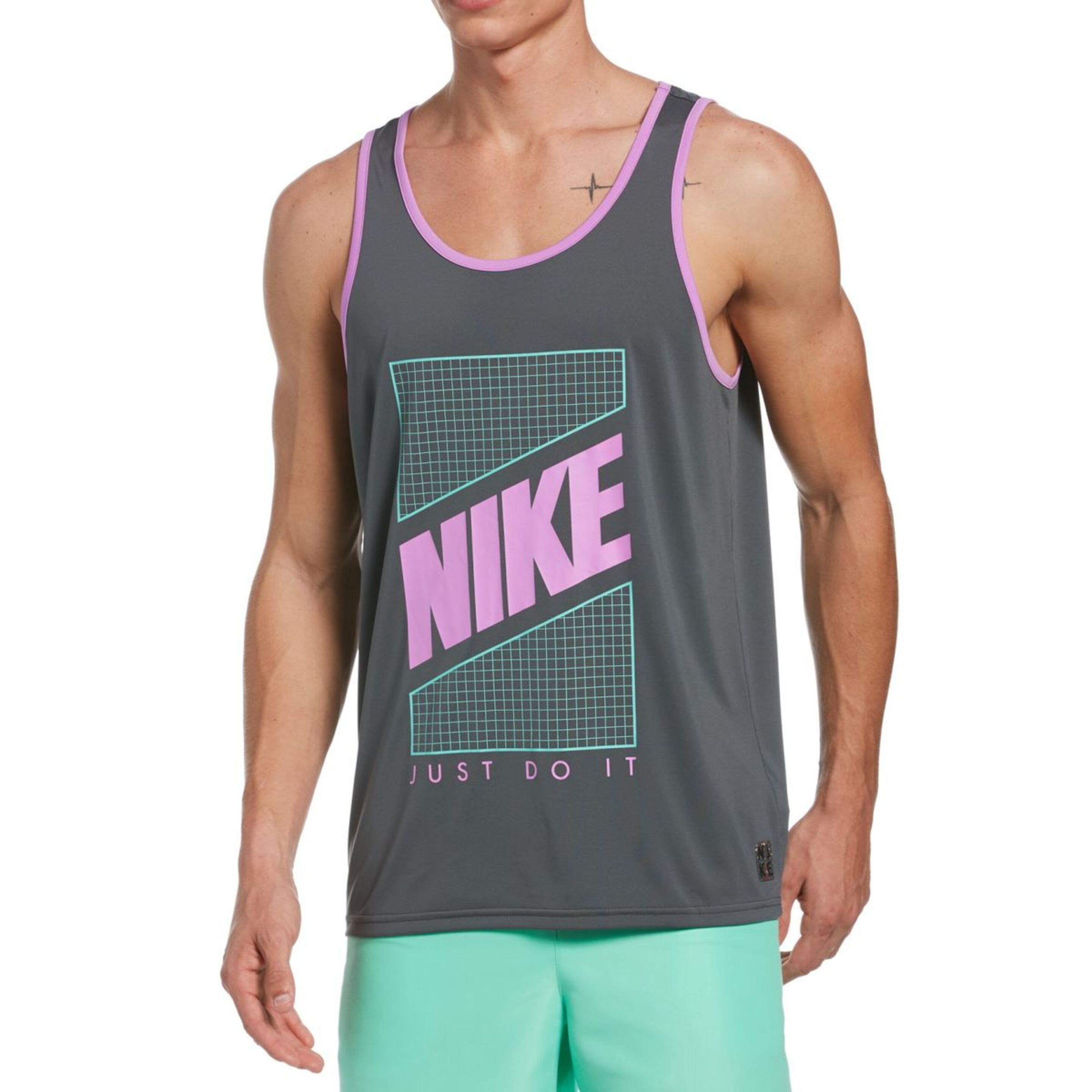 Camiseta Lifestyle De Hombre Grid Tank Nike