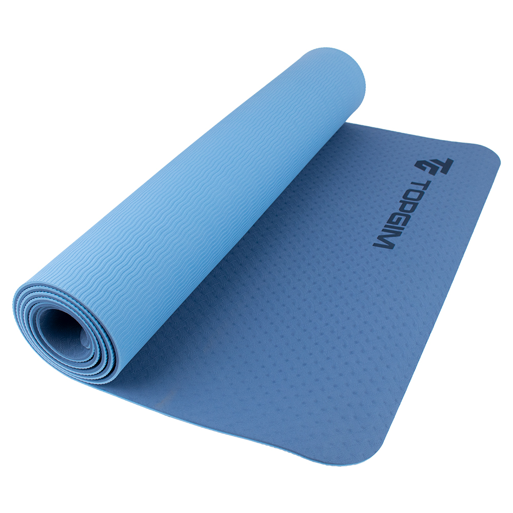 Colchoneta Yoga Xfit Tpe 183x61x6cm - azul - 