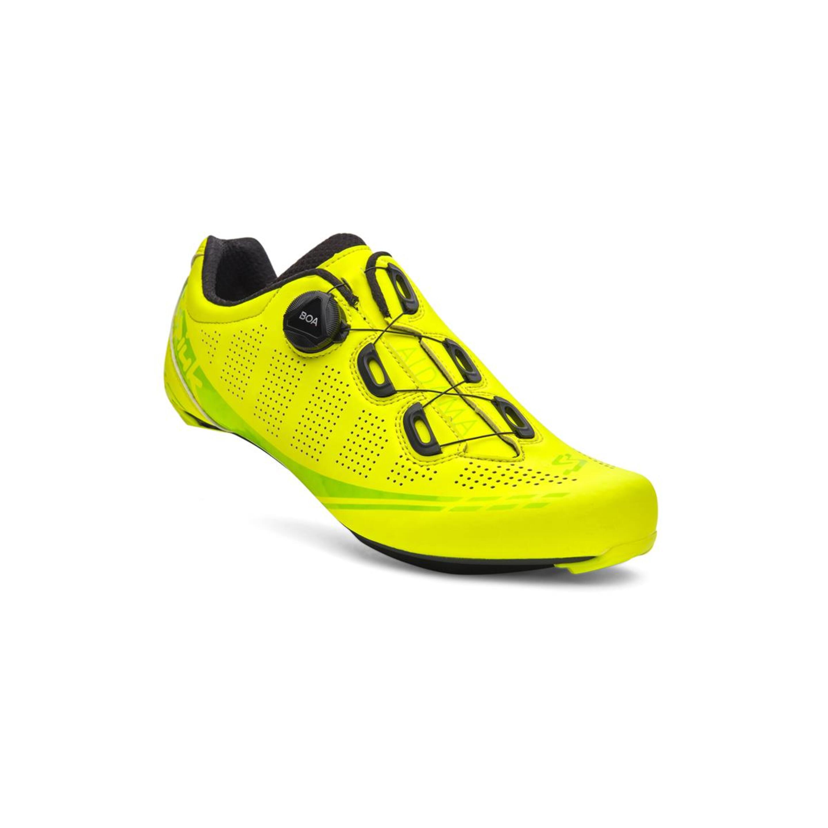 Sapatos De Ciclismo Spiuk Aldama Road - amarillo-fluor - 