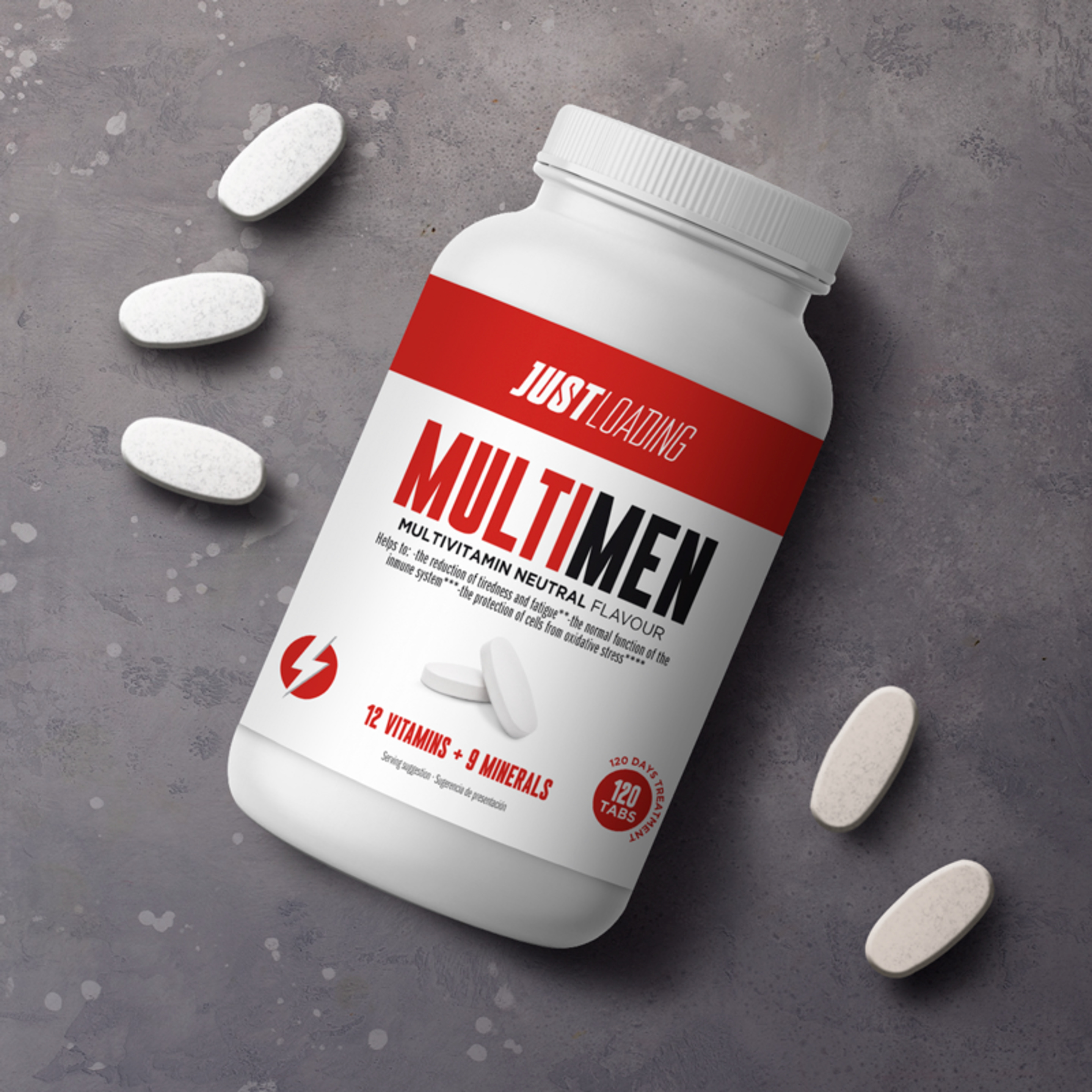 Multimen ? Multivitamínico Para Hombre Justloading