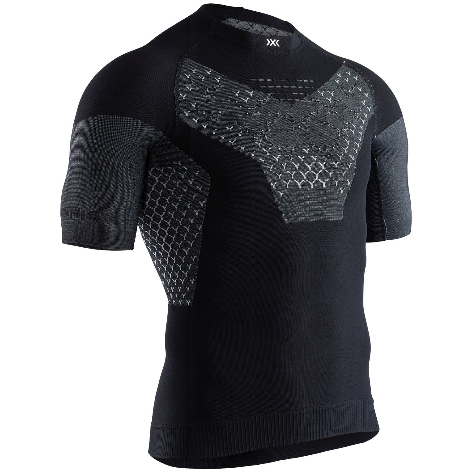 Camiseta X-bionic M/c Twyce 4.0 Run - negro - 