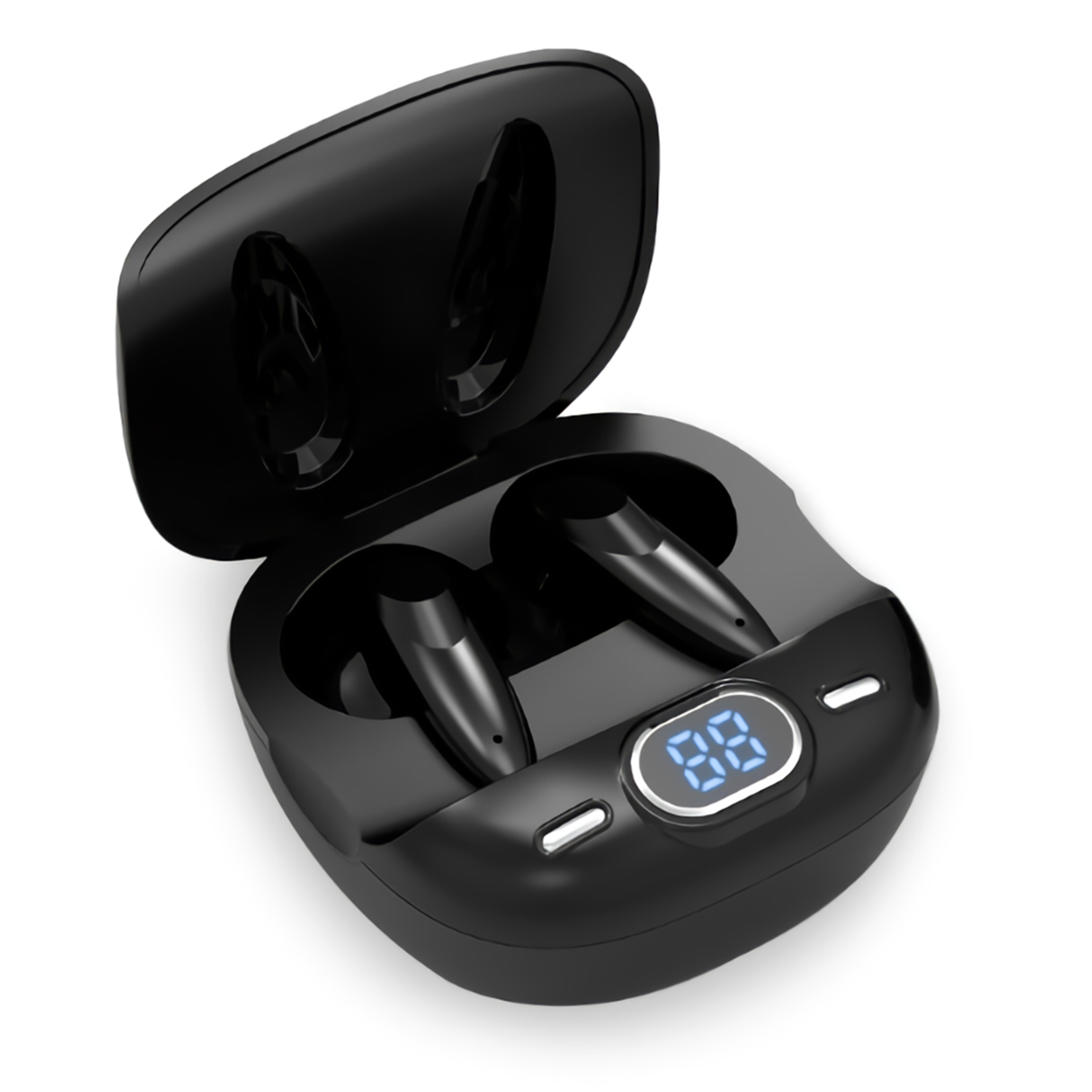 Auriculares Smartek Tws-400 Bluetooth 5.1 Sonido Hd - negro - 