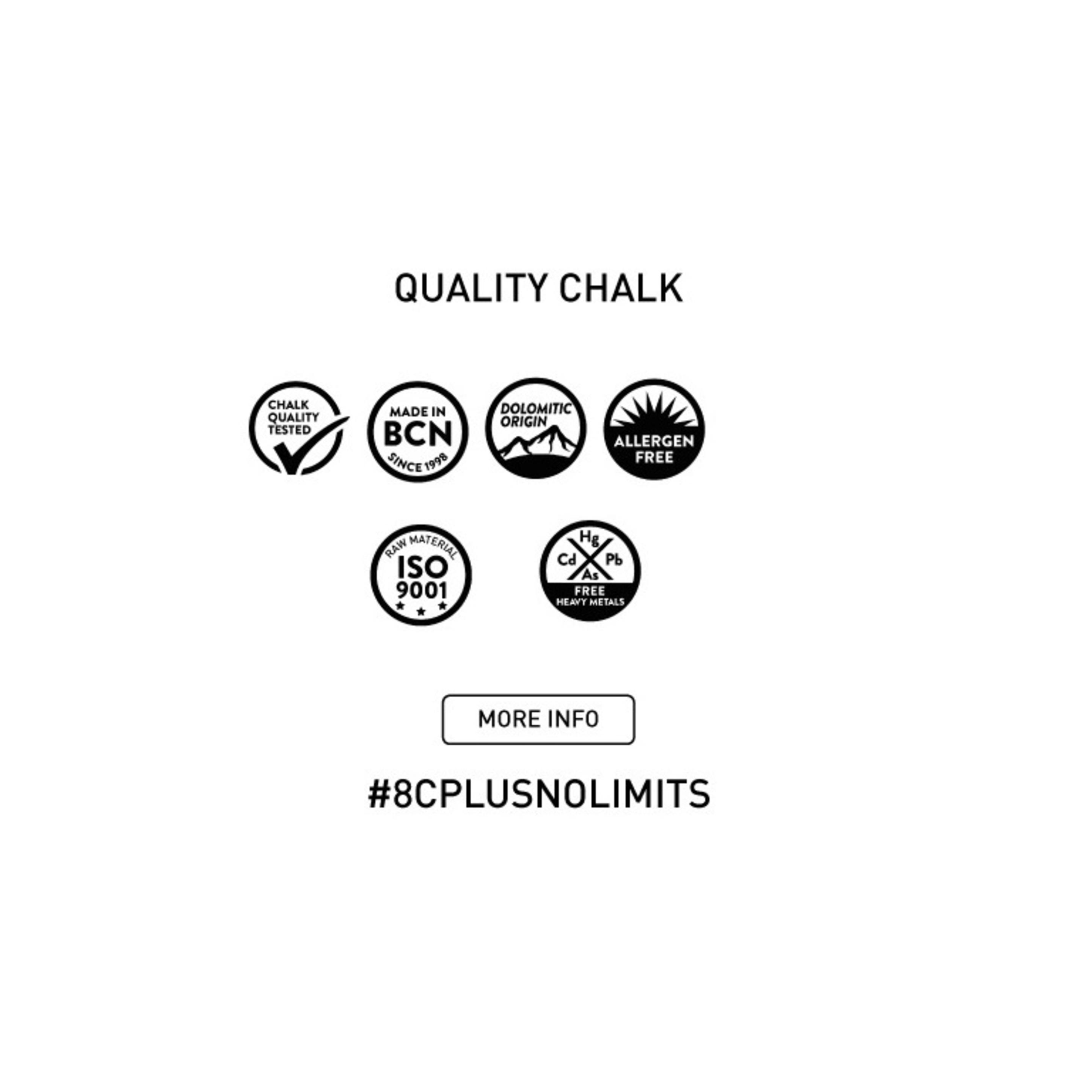 Bolsa De Magnesio Con Cinturón Browhill 8cplus - multicolor - Chalk 8cplus  MKP