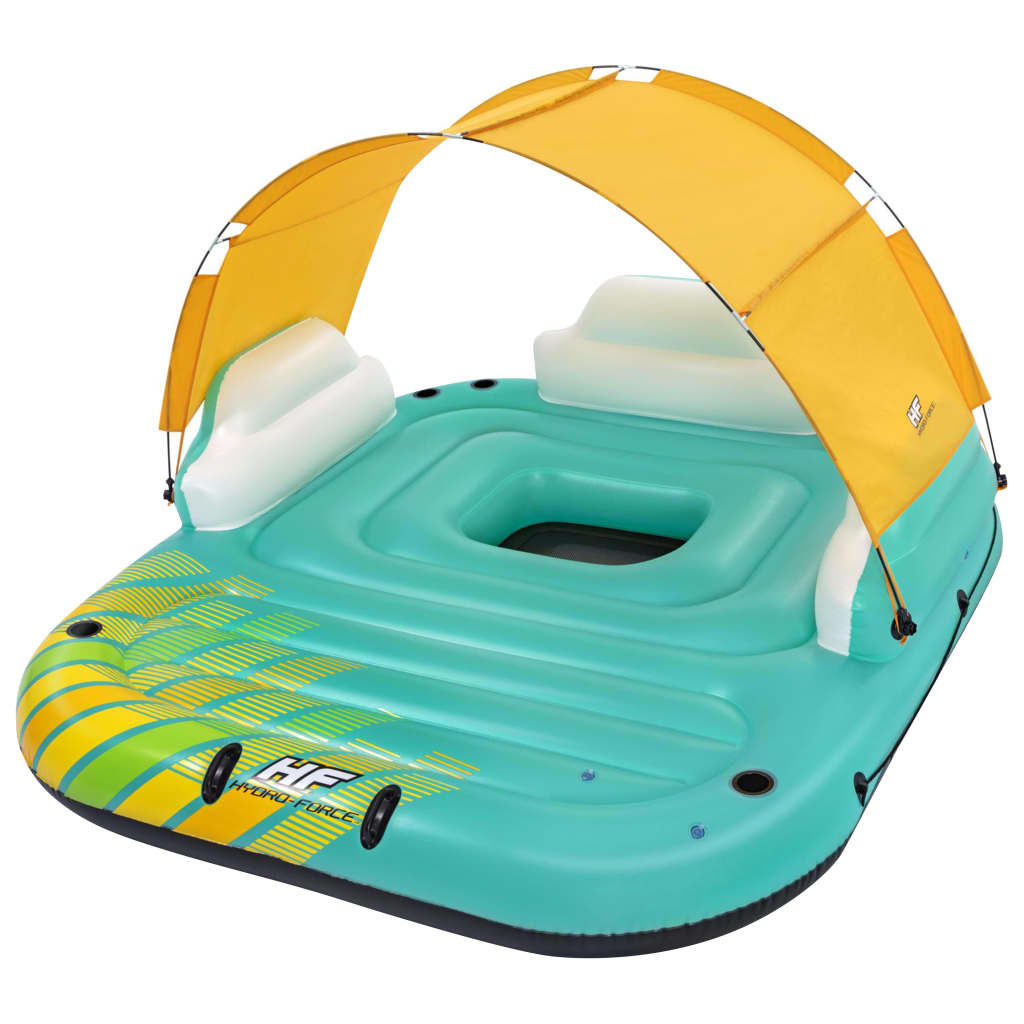 Colchoneta Inflable Bestway Para 5 Personas Sunny Lounge 291x265x83 Cm - Isla Inflable  MKP