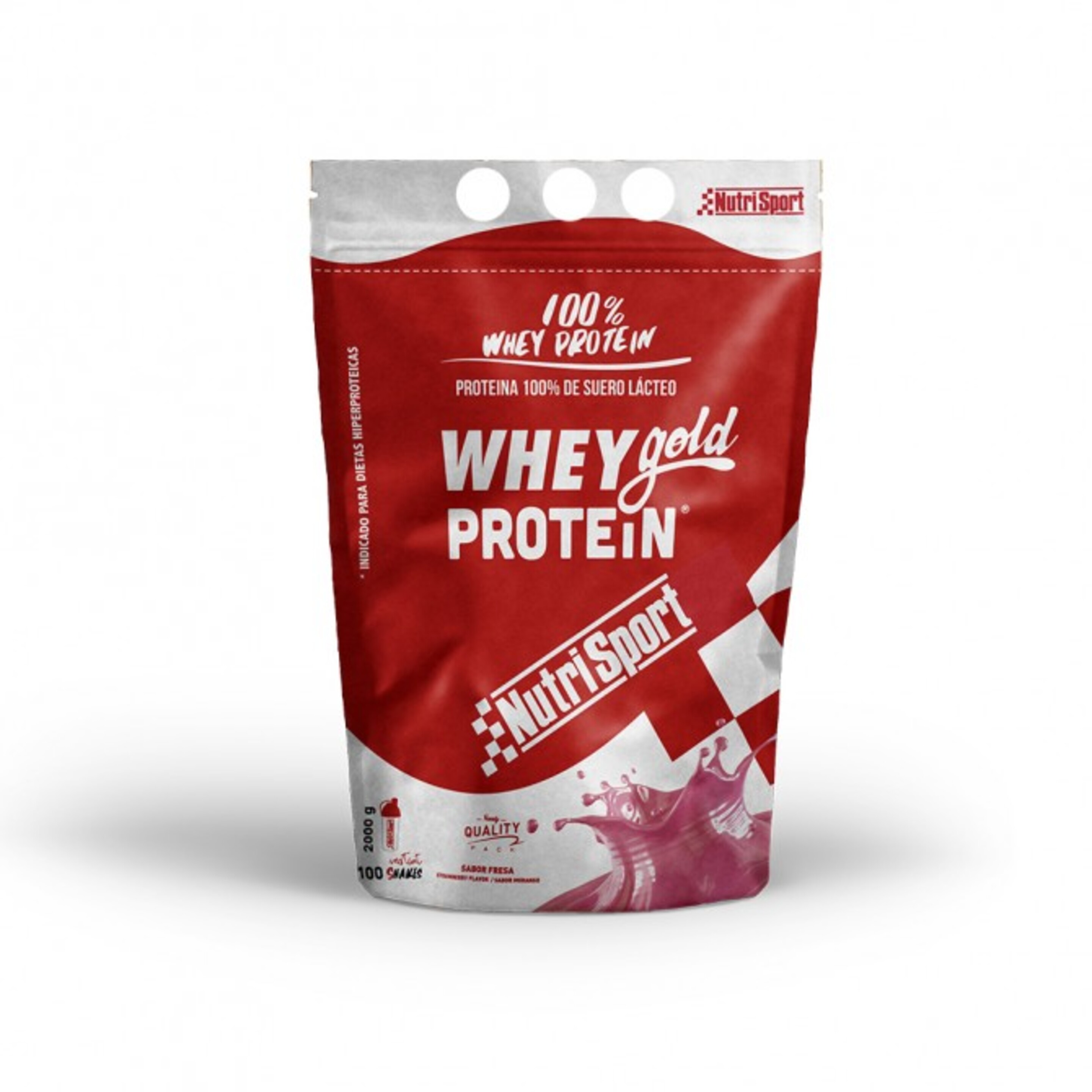 Whey Gold Protein 2kg - Fresa  MKP