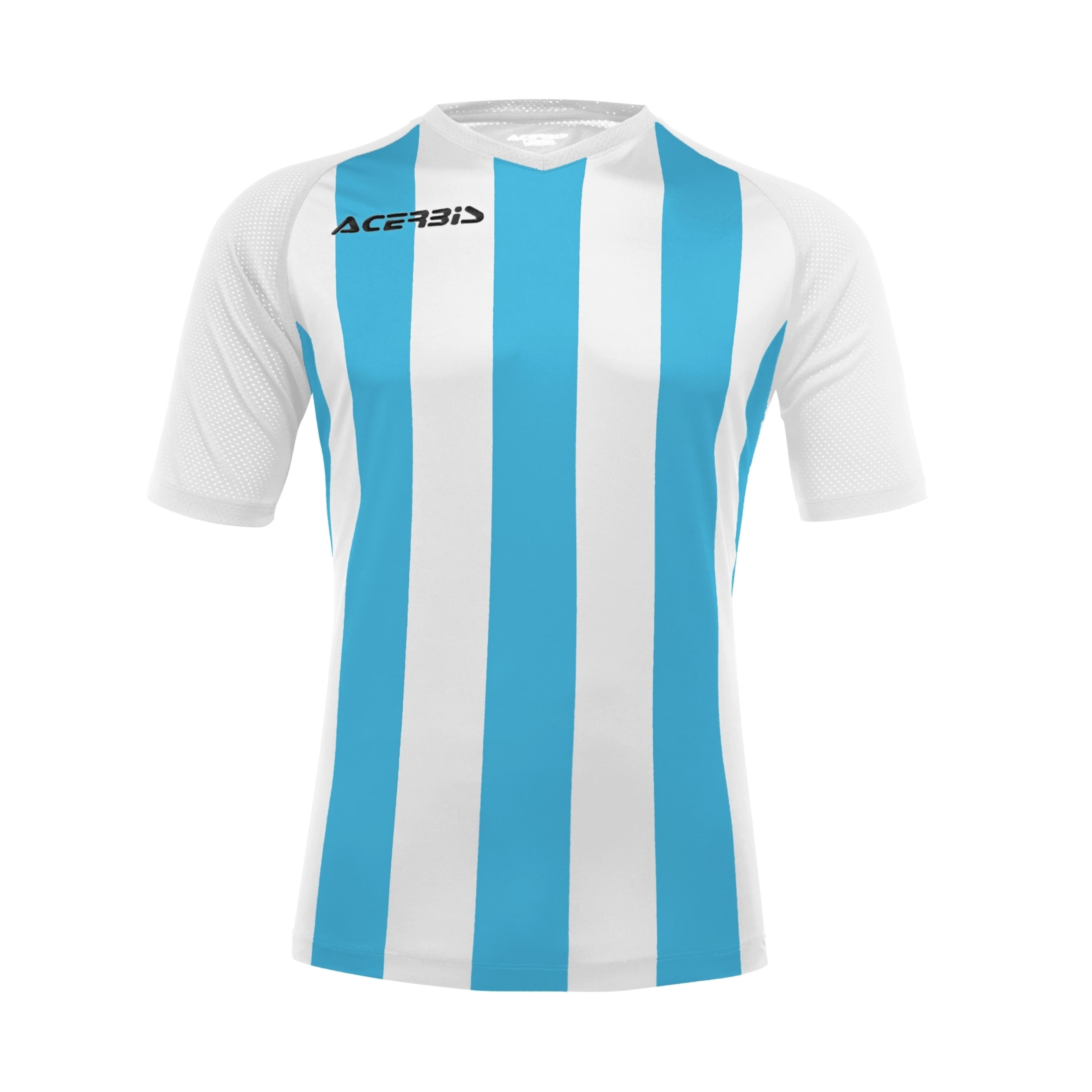 Camiseta Acerbis Johan Manga Corta - blanco-azul-claro - 