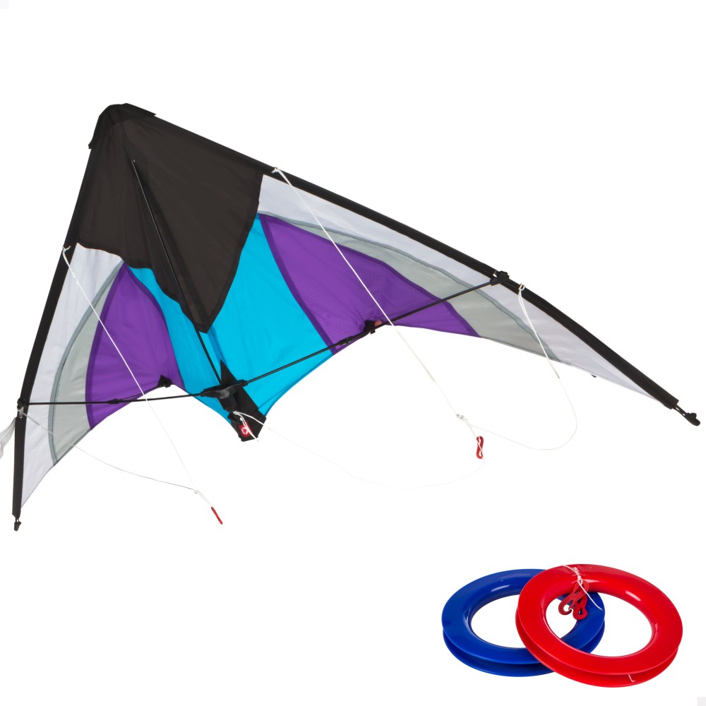 Kite Pop-up De Acrobacias Roxo E Branco Cb Toys | Sport Zone MKP