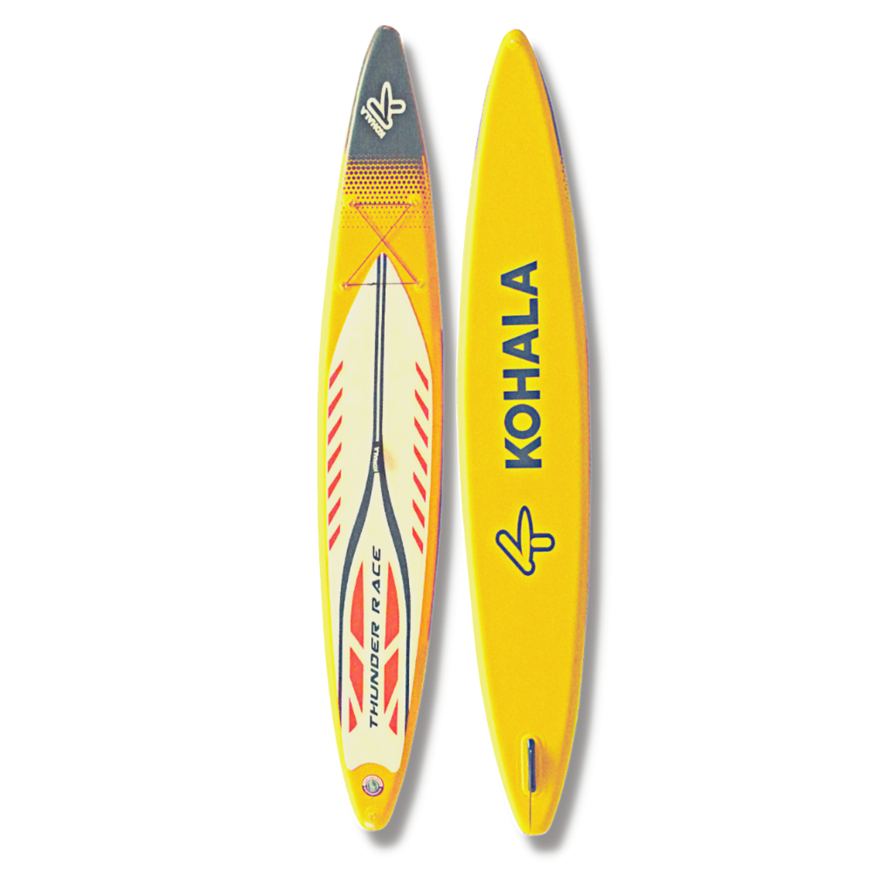Tabla De Paddle Surf Kohala Thunder Race 14’ - Amarillo  MKP