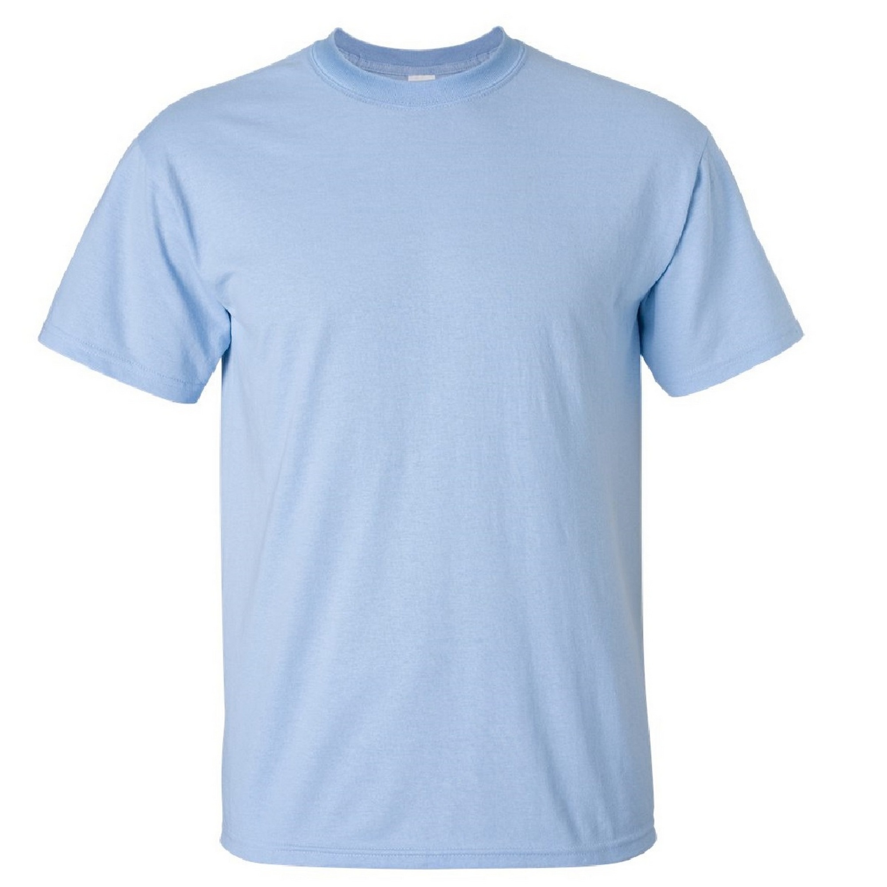 Camiseta Básica De Manga Corta Gildan Ultra Cotton - azul-claro - 