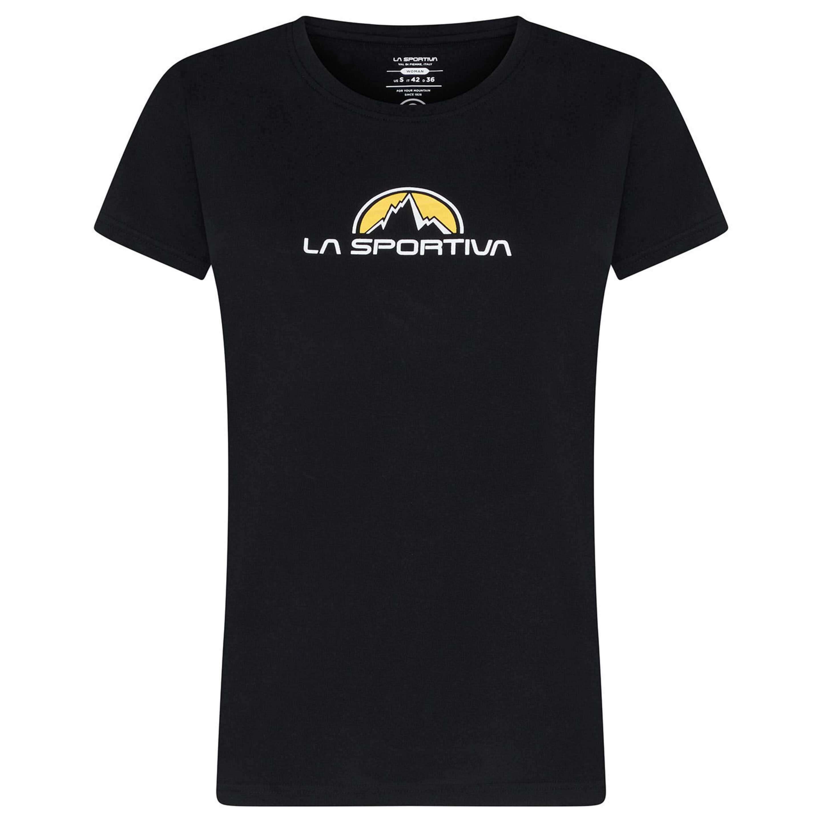 Camiseta De Escalada De Mujer Footstep Tee W La Sportiva - negro - 