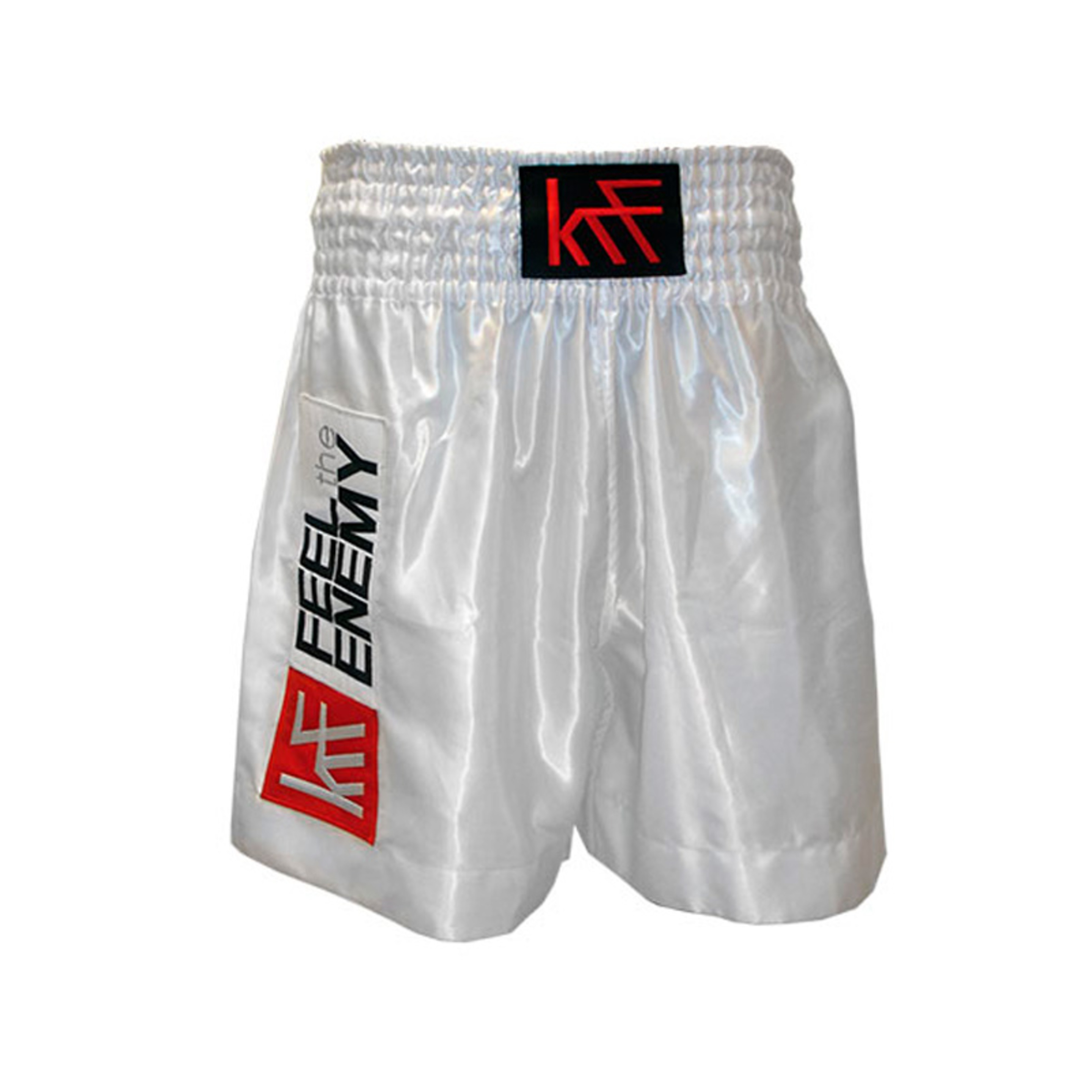 Box Krf Dc Pant Short Boxing Liso Blanco T/l - blanco  MKP