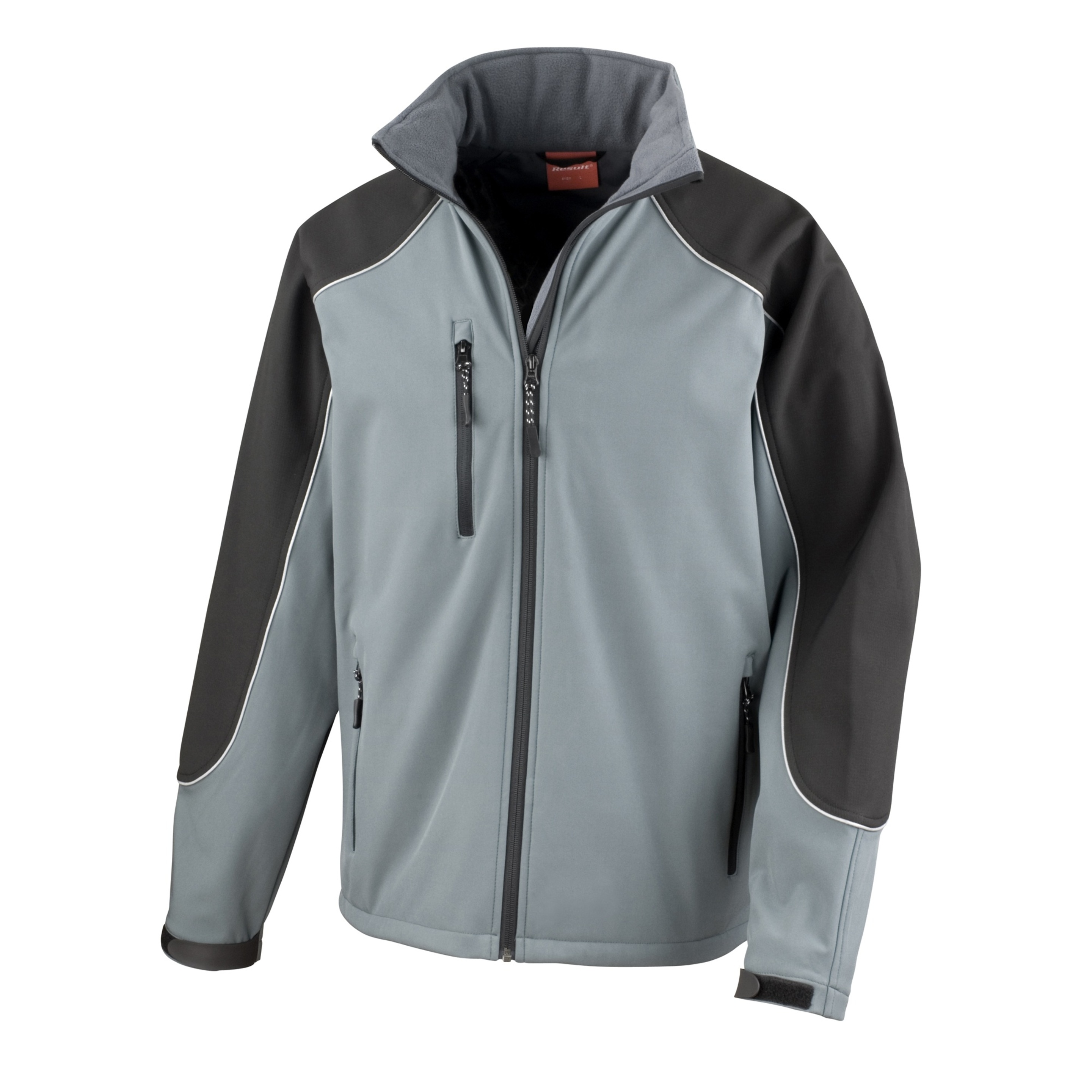 Chaqueta Softshell Con Capucha Transpirable E Impermeable Modelo Ice Fell Result - gris - 
