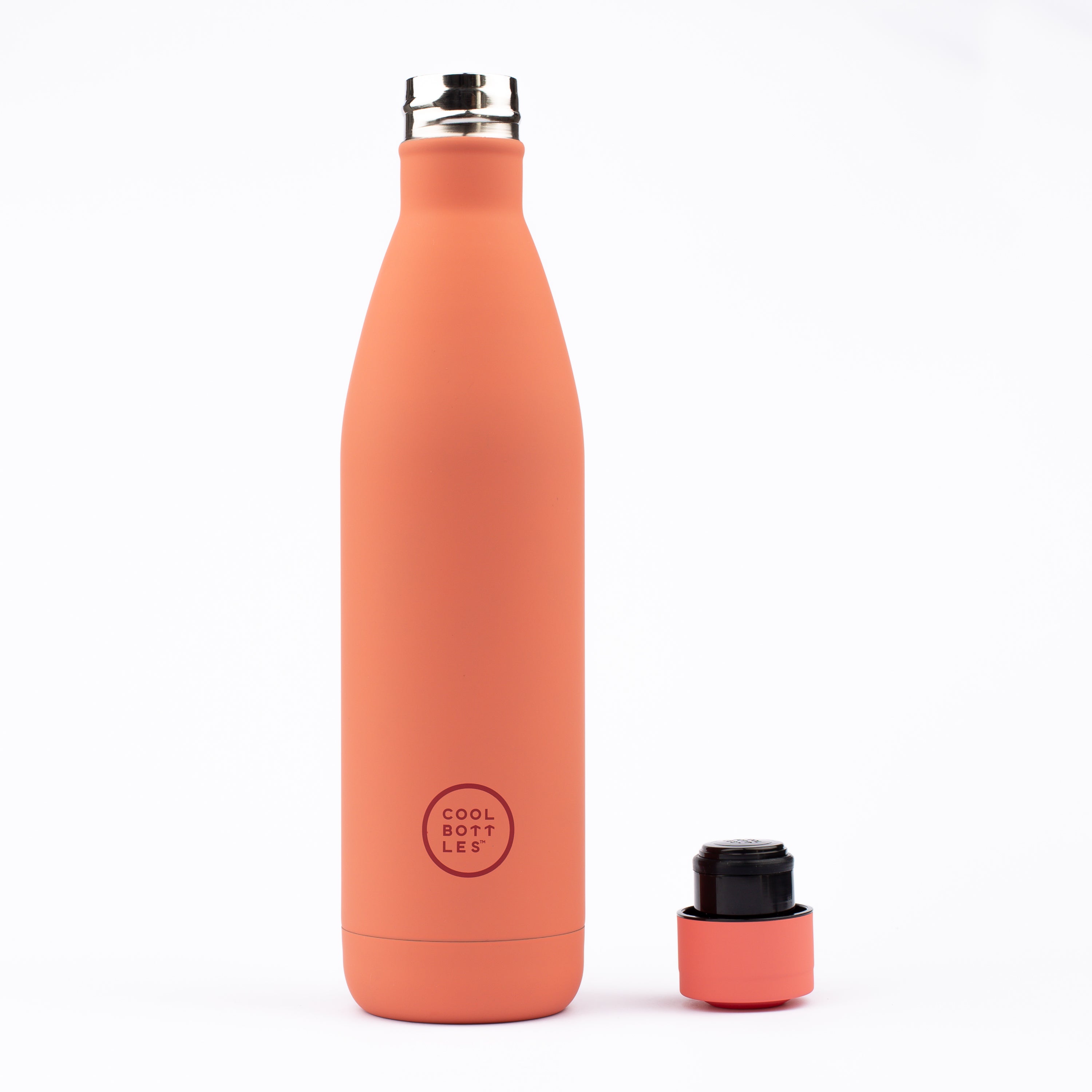 Botella Térmica Acero Inoxidable Cool Bottles. Pastel Coral 750ml