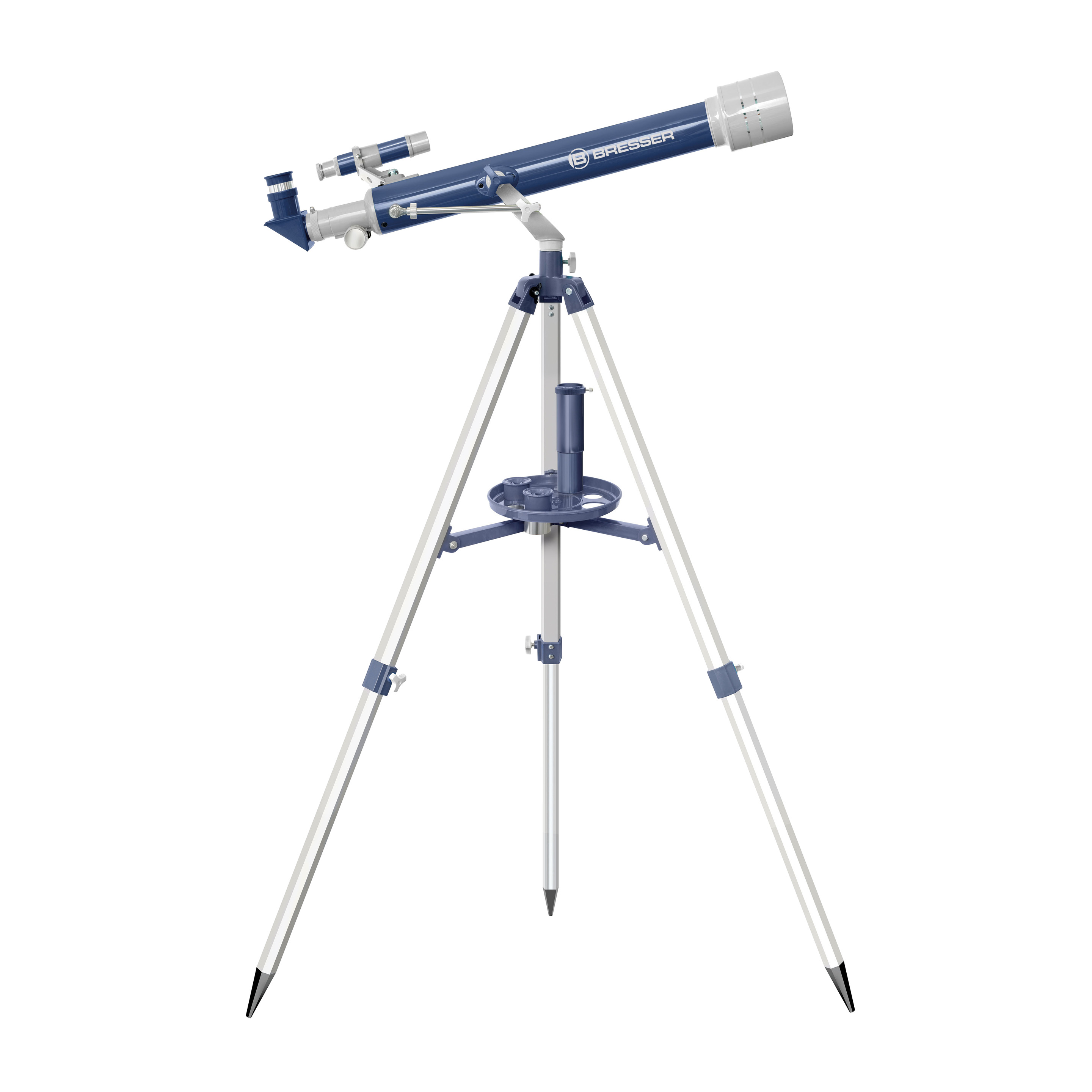 Telescópio Astronómico Refractor 60/700 Az Bresser Júnior - Cinzento | Sport Zone MKP