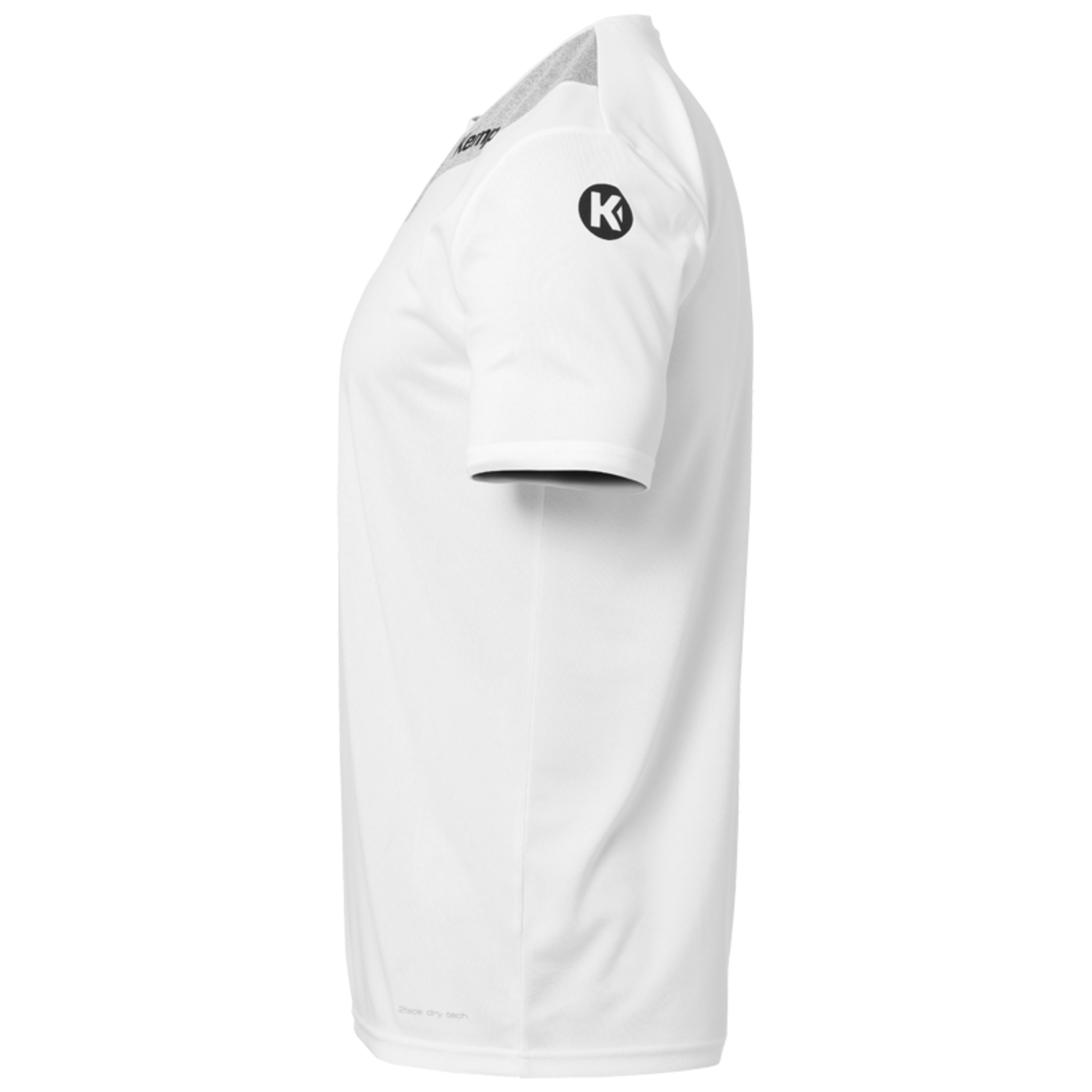 Core 2.0 Shirt Blanco/gris Oscuro Mezcla Kempa - blanco - Core 2.0 Shirt Blanco/gris Oscuro Mezcla Kempa  MKP