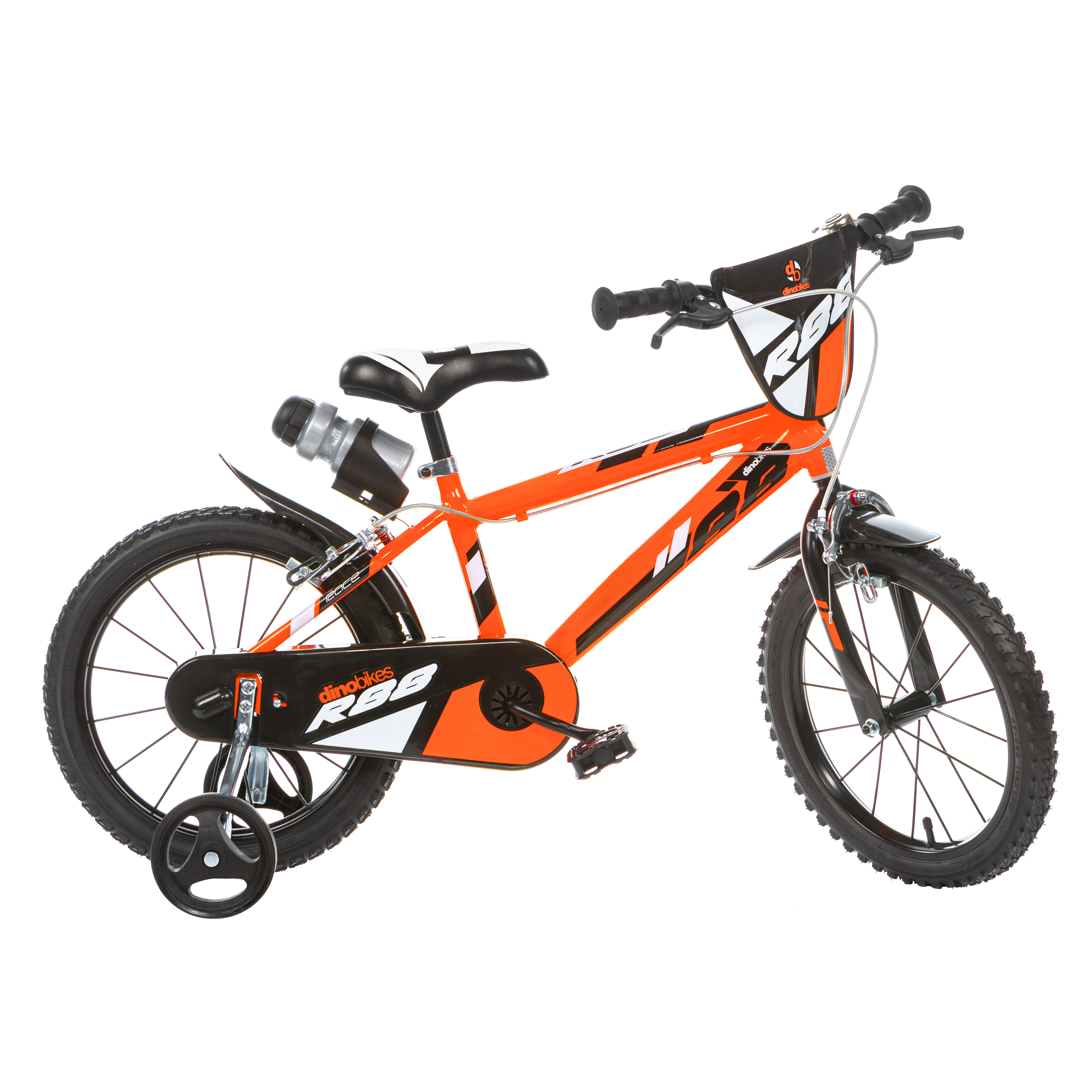 Bicicleta Dino Bikes 16 Pulgadas R88 5-7 Años - naranja - 