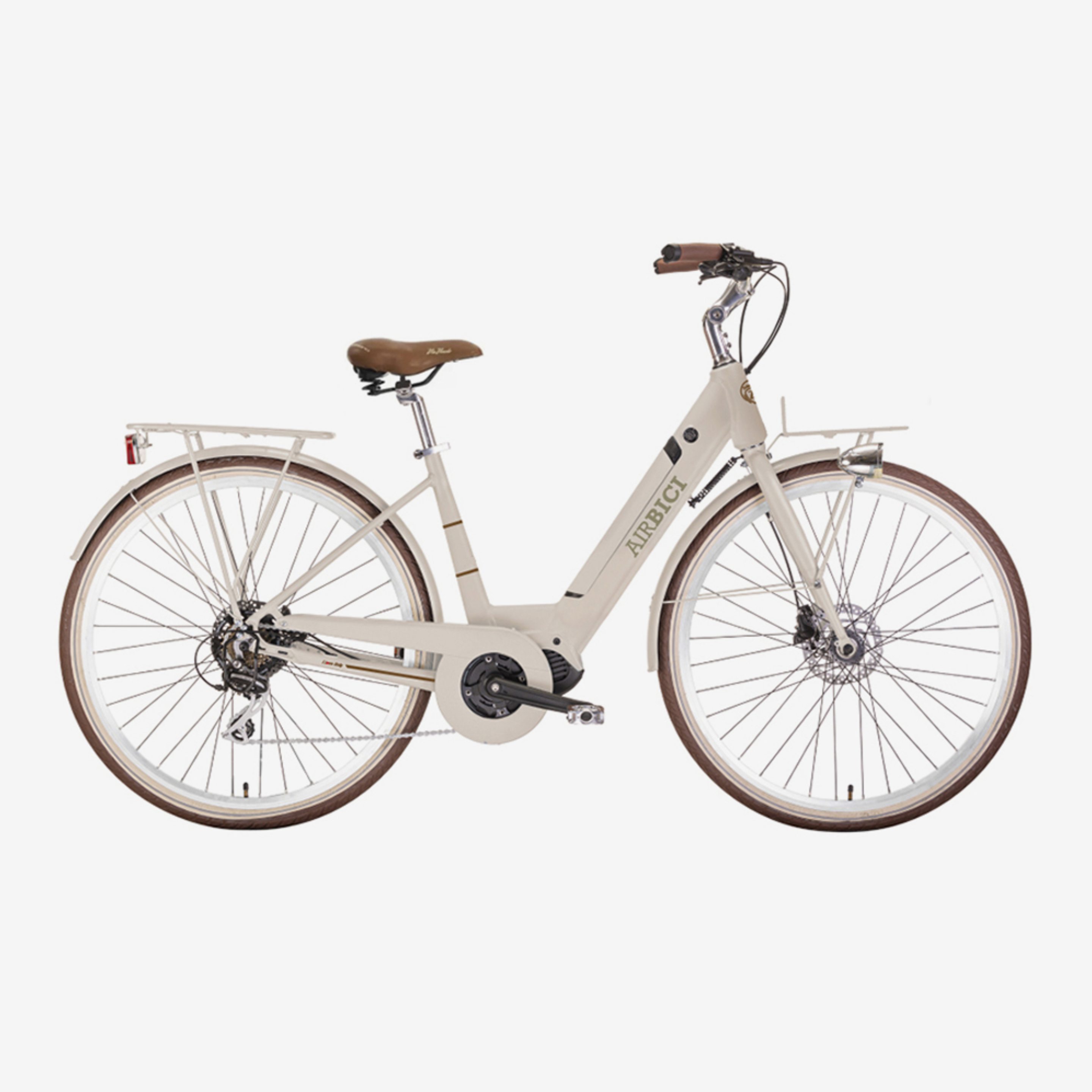 Bicicleta Electrica E-lite By Airbici - beige - 