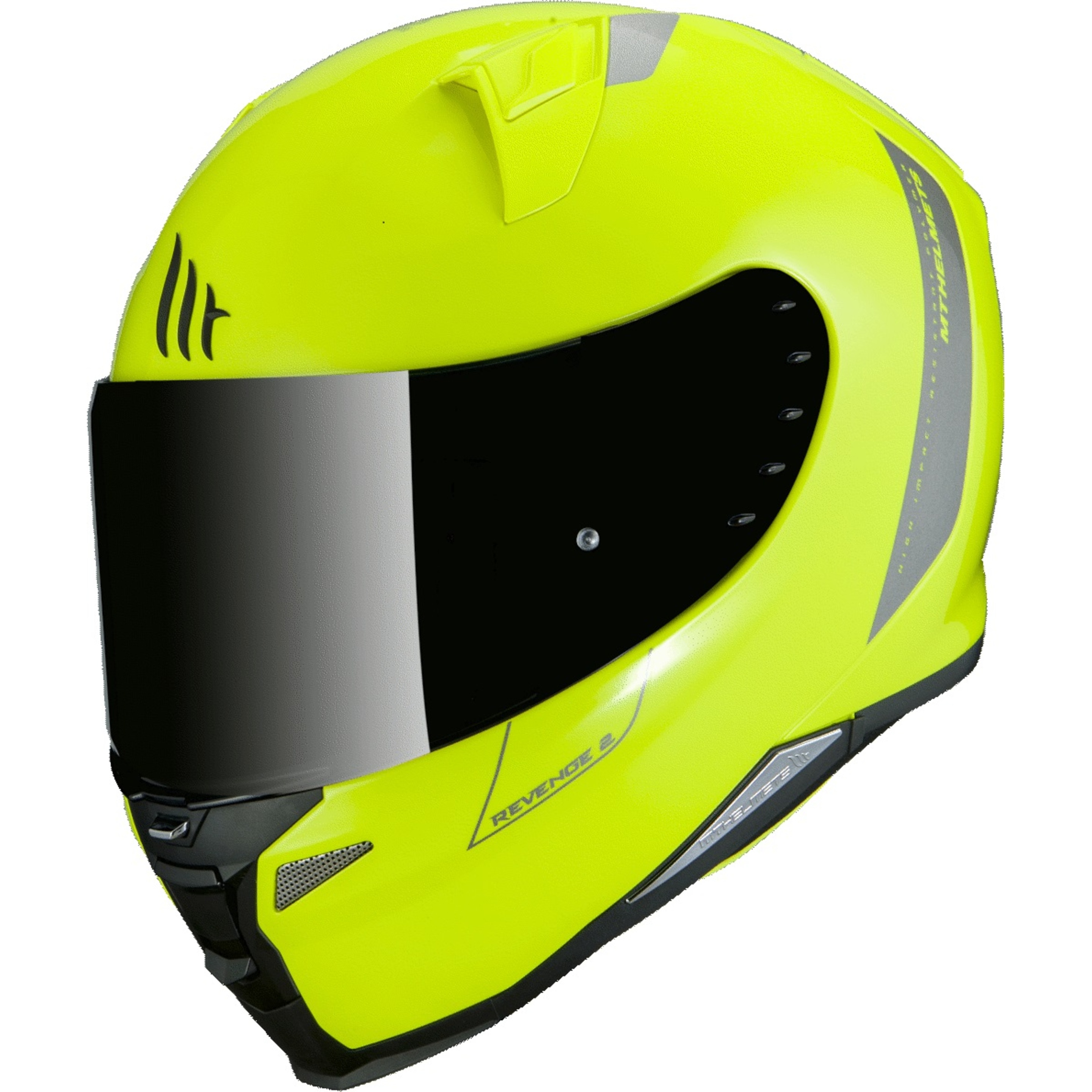 Casco Mt Revenge 2 Solid A3 Gloss Gloss Fluor Yellow