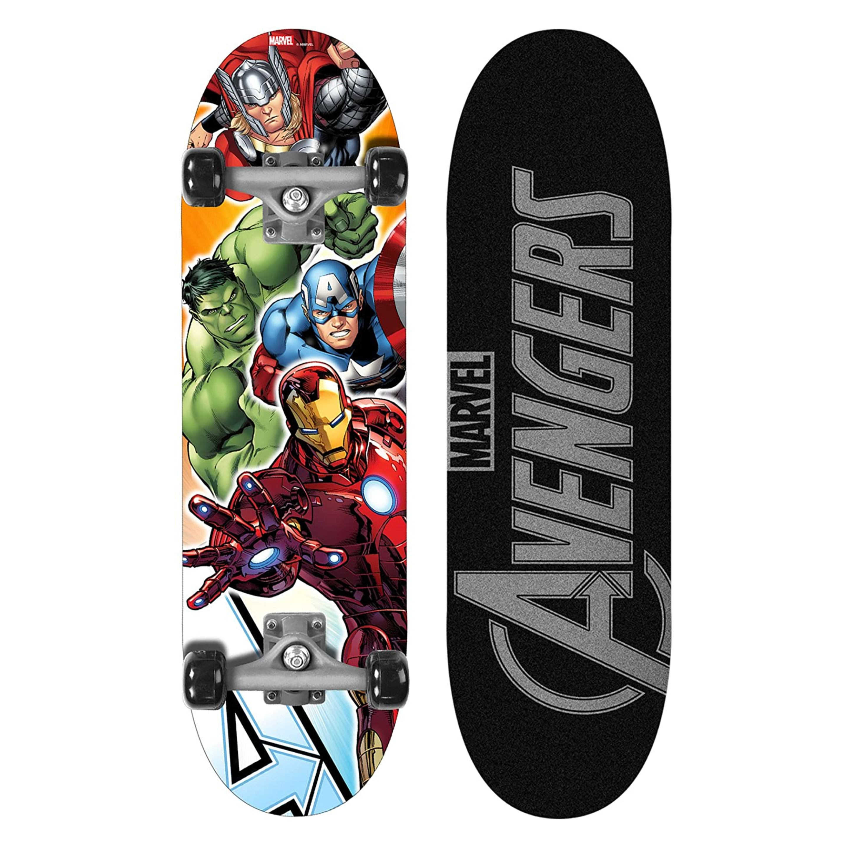 Skateboard Avengers 28 X 8 Pulgadas - negro - 