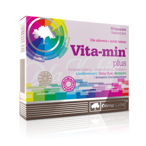 Vita-min Plus Mulher 30caps - Olimp Labs - Sin Sabor