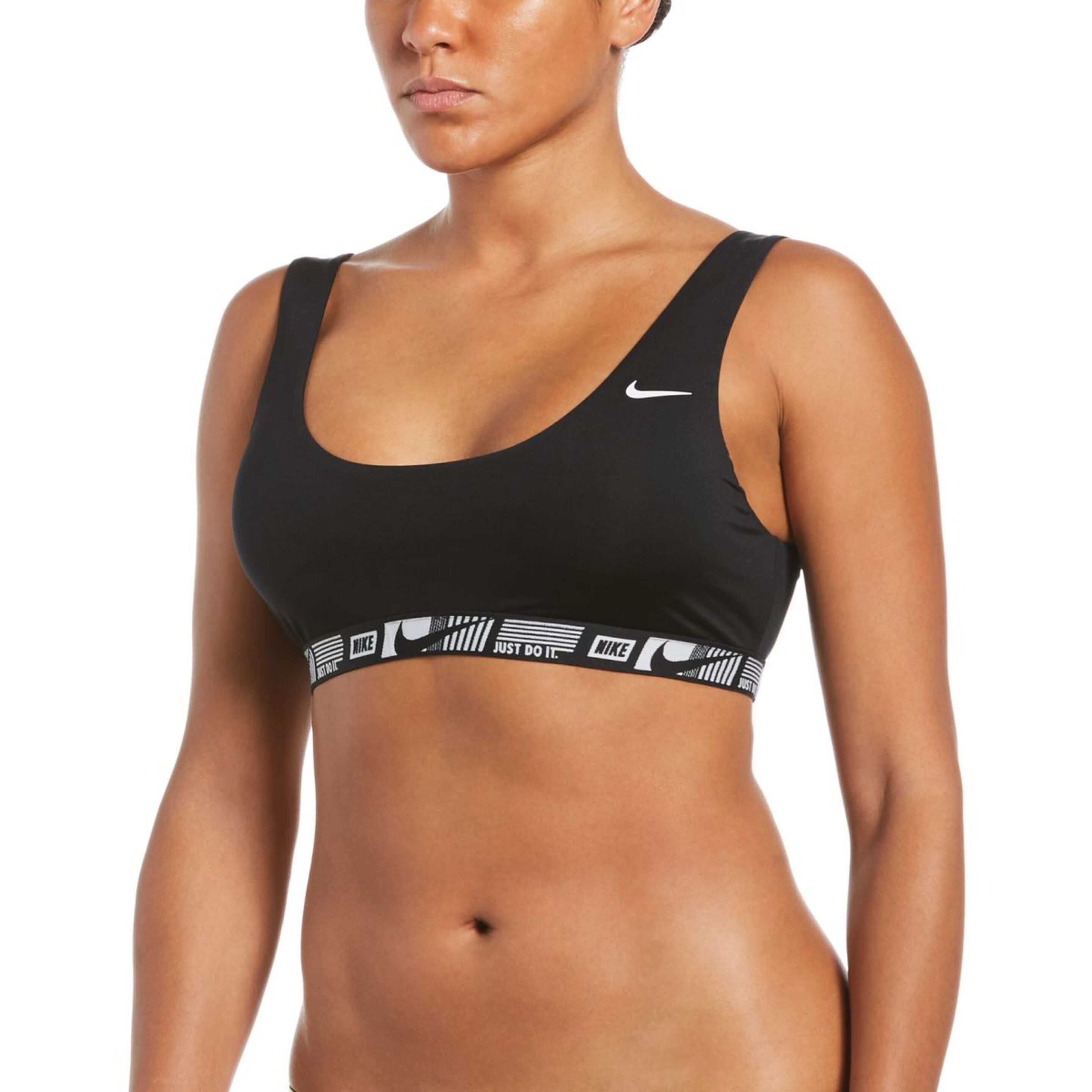 Top Bikini Lifestyle Nike Essential Scoop Neck Branded