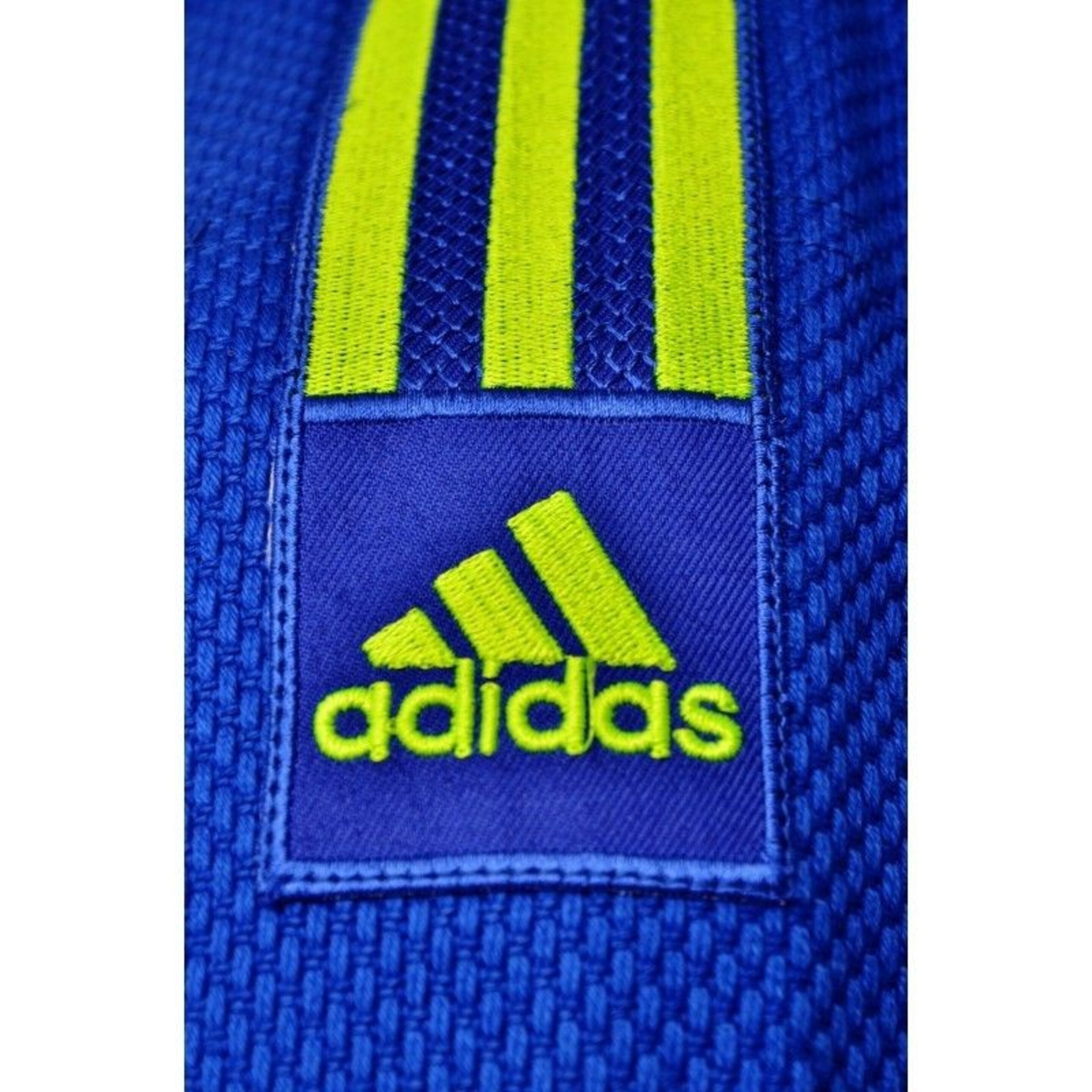 Judogi adidas Contest Bandas Amarillo Fluor