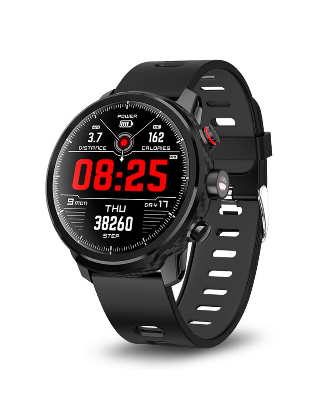 Reloj Bluetooth Unotec Fit Round Negro