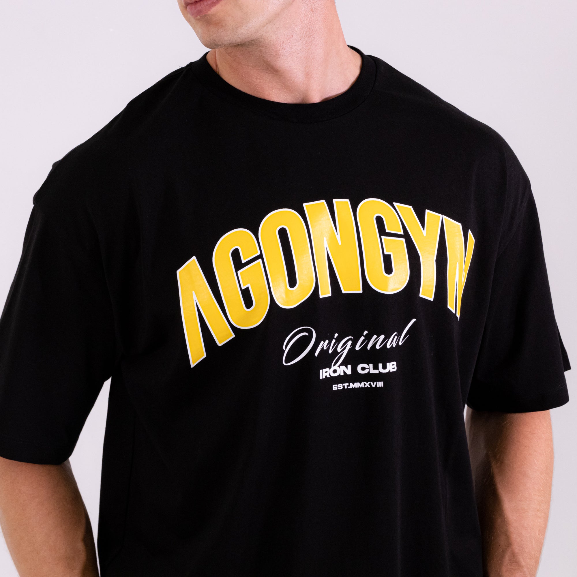 Camiseta Agongym Oversize Iron Club