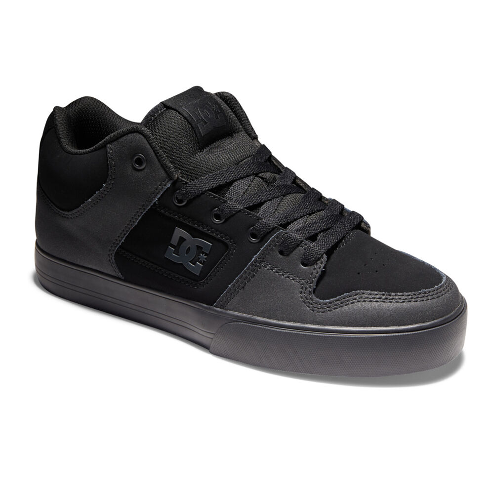 Zapatillas Dc Shoes Pure Mid Adys400082 Black/black/gum (Kkg)
