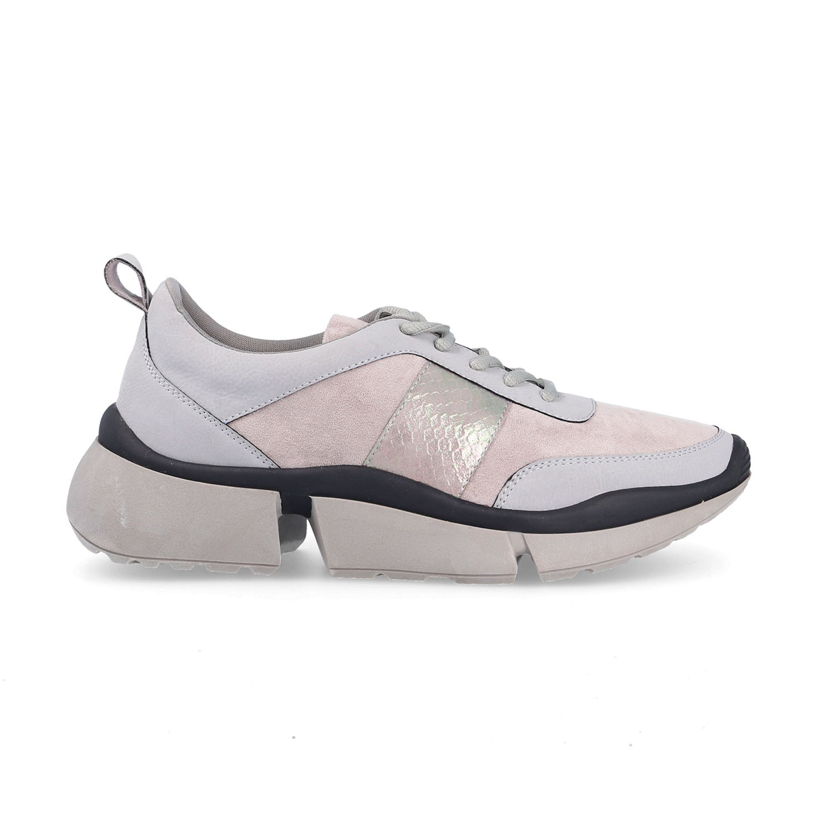 Deportivo, Sneaker, Leia, Paredes, Color Gris, Talla 39