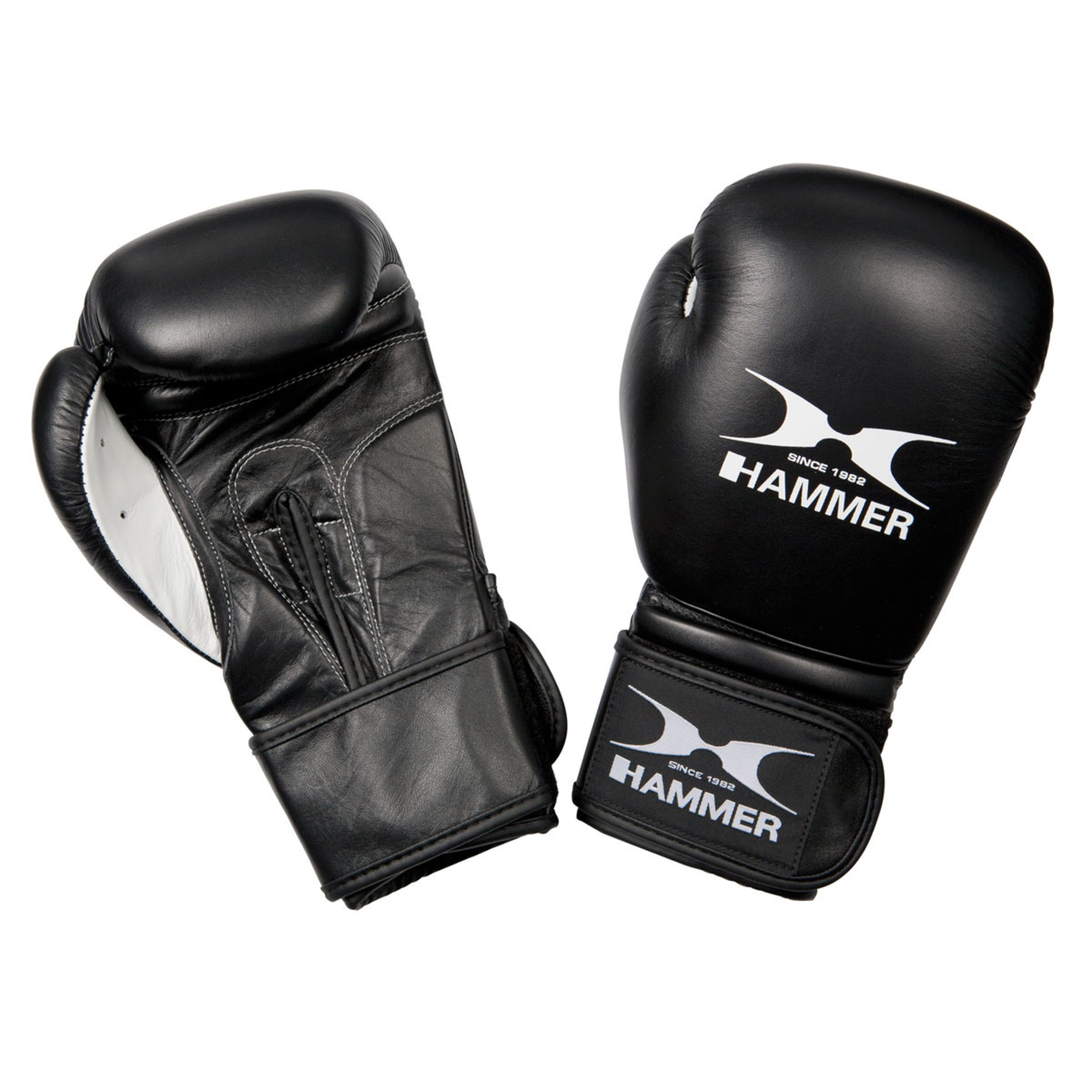 Guantes De Boxeo Negros, Piel De Vaca, Talla 14 Finnlo