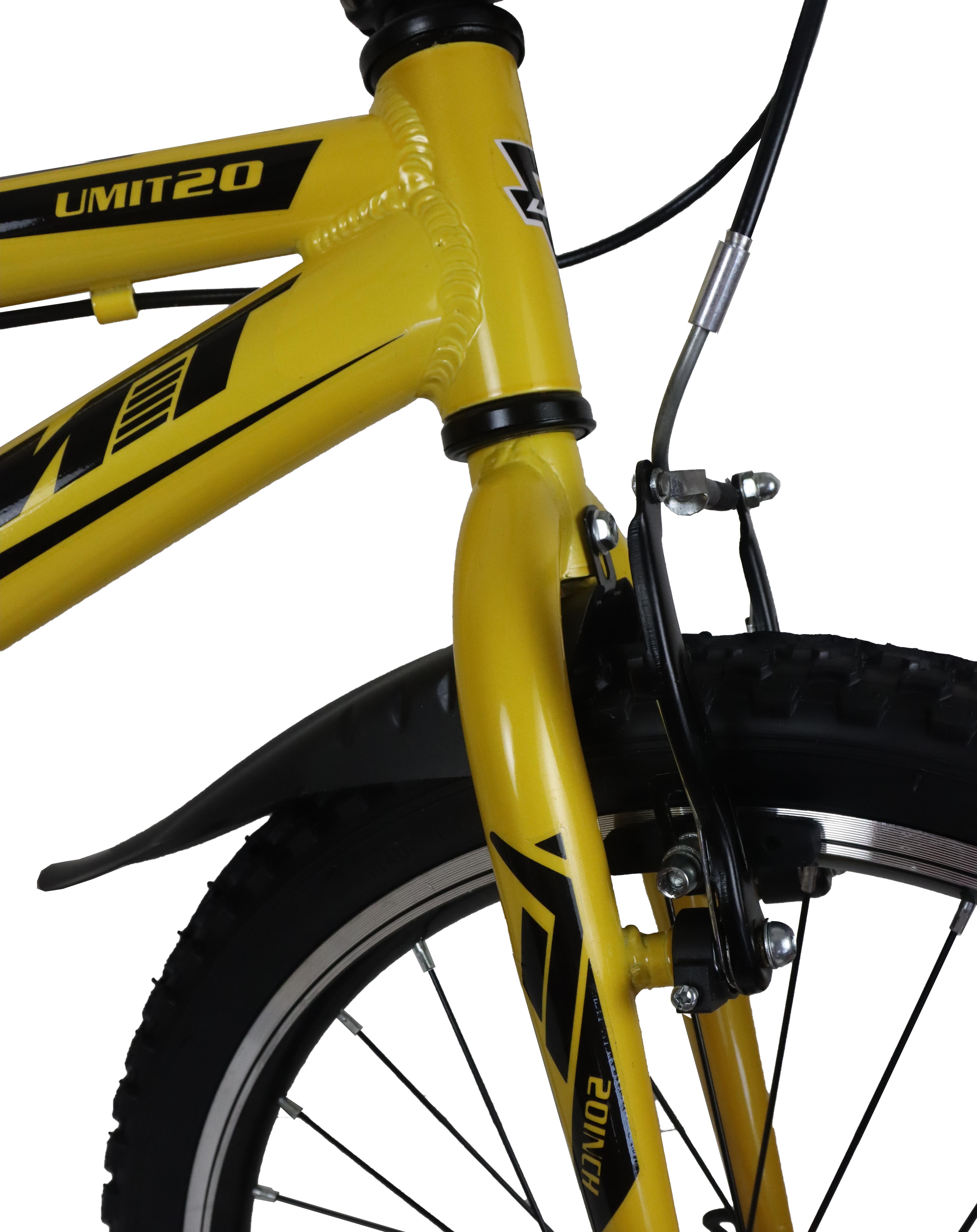 Bicicleta Montaña 20" Umit Aluminio 200 - Amarillo  MKP