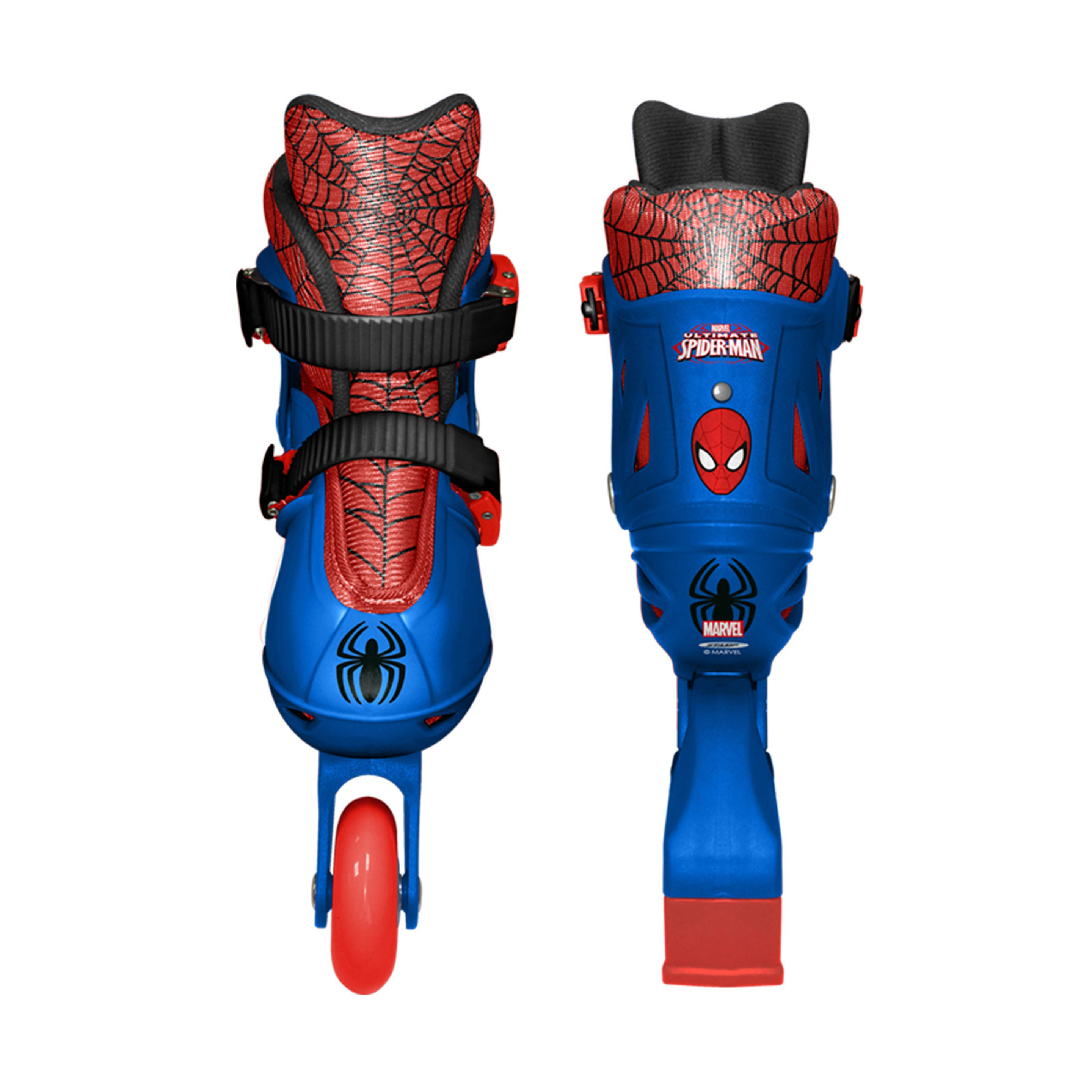 Patines En Linea 4 Ruedas Spiderman Tamaño 30-33