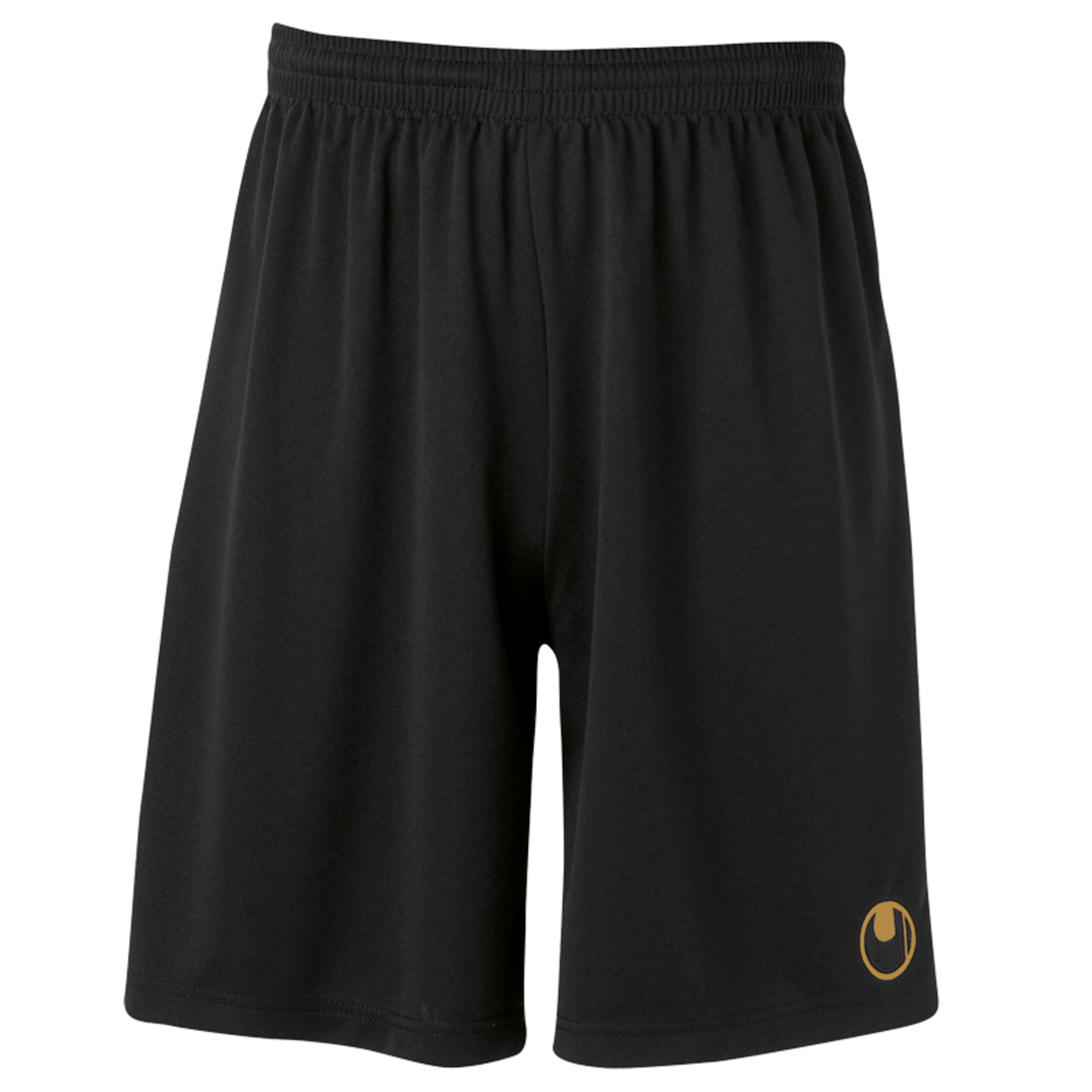 Center Basic Ii Shorts Without Slip Negro/dorado Uhlsport - negro-amarillo - 