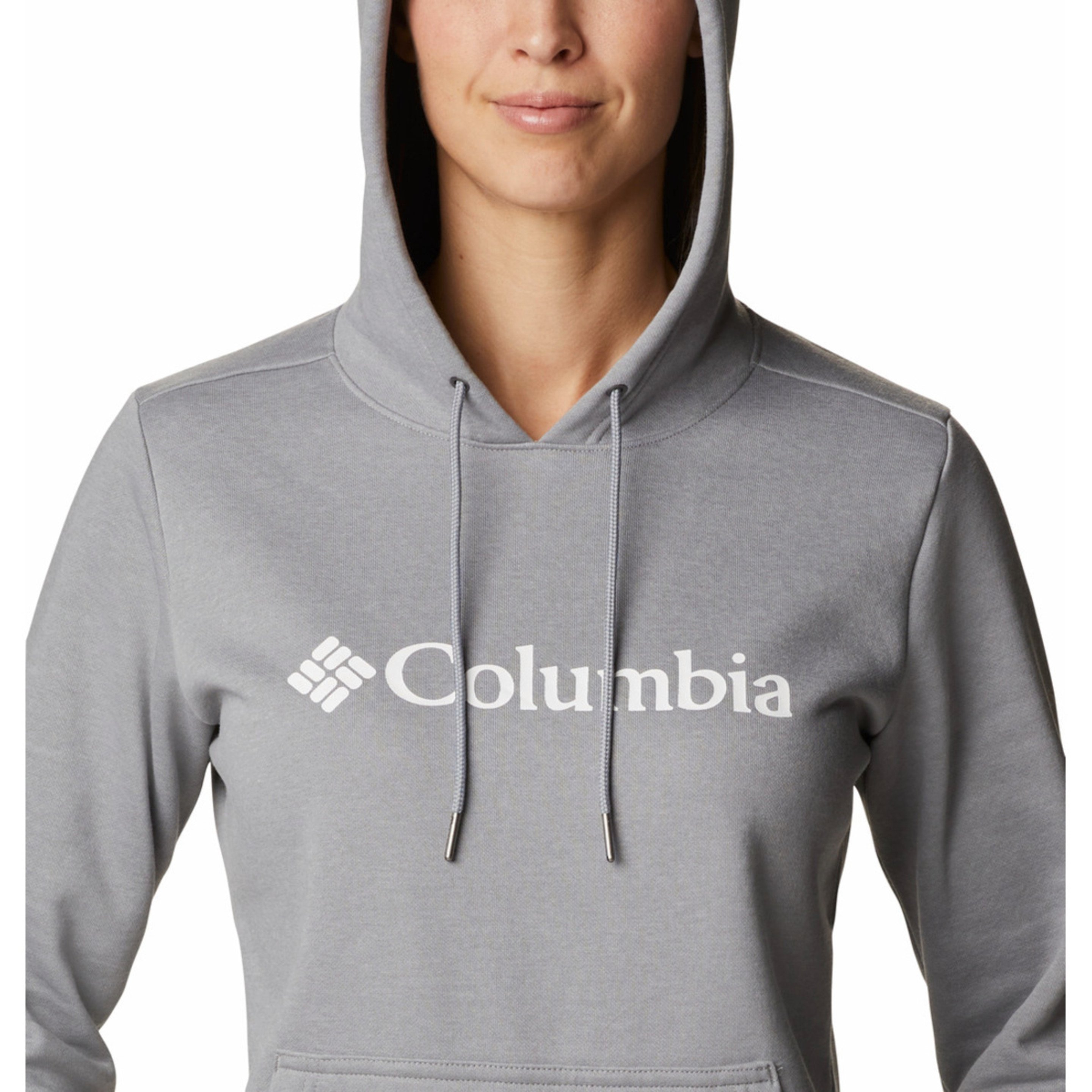 Sudadera Con Capucha Columbia Logo Para Mujer