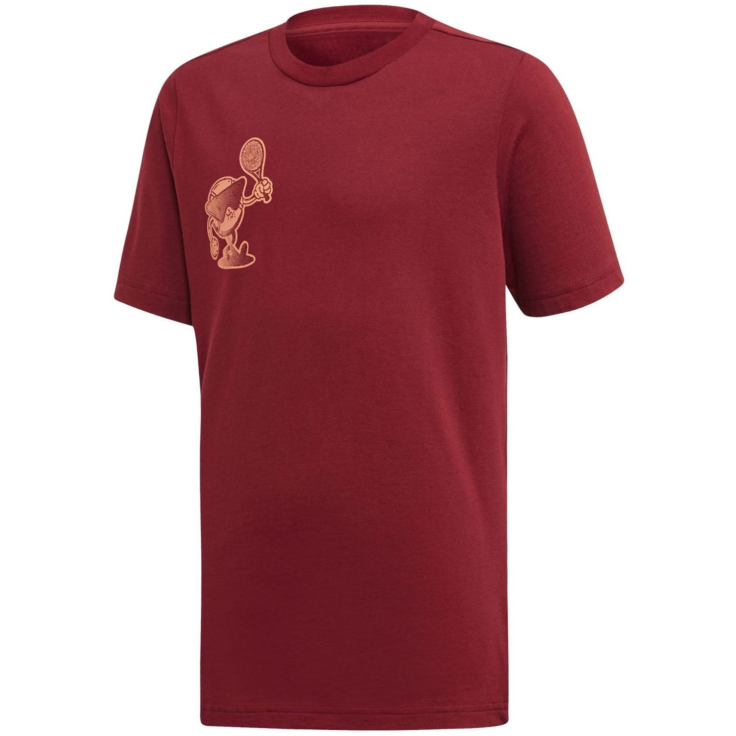 Camiseta adidas Cat Logo K - rojo - 