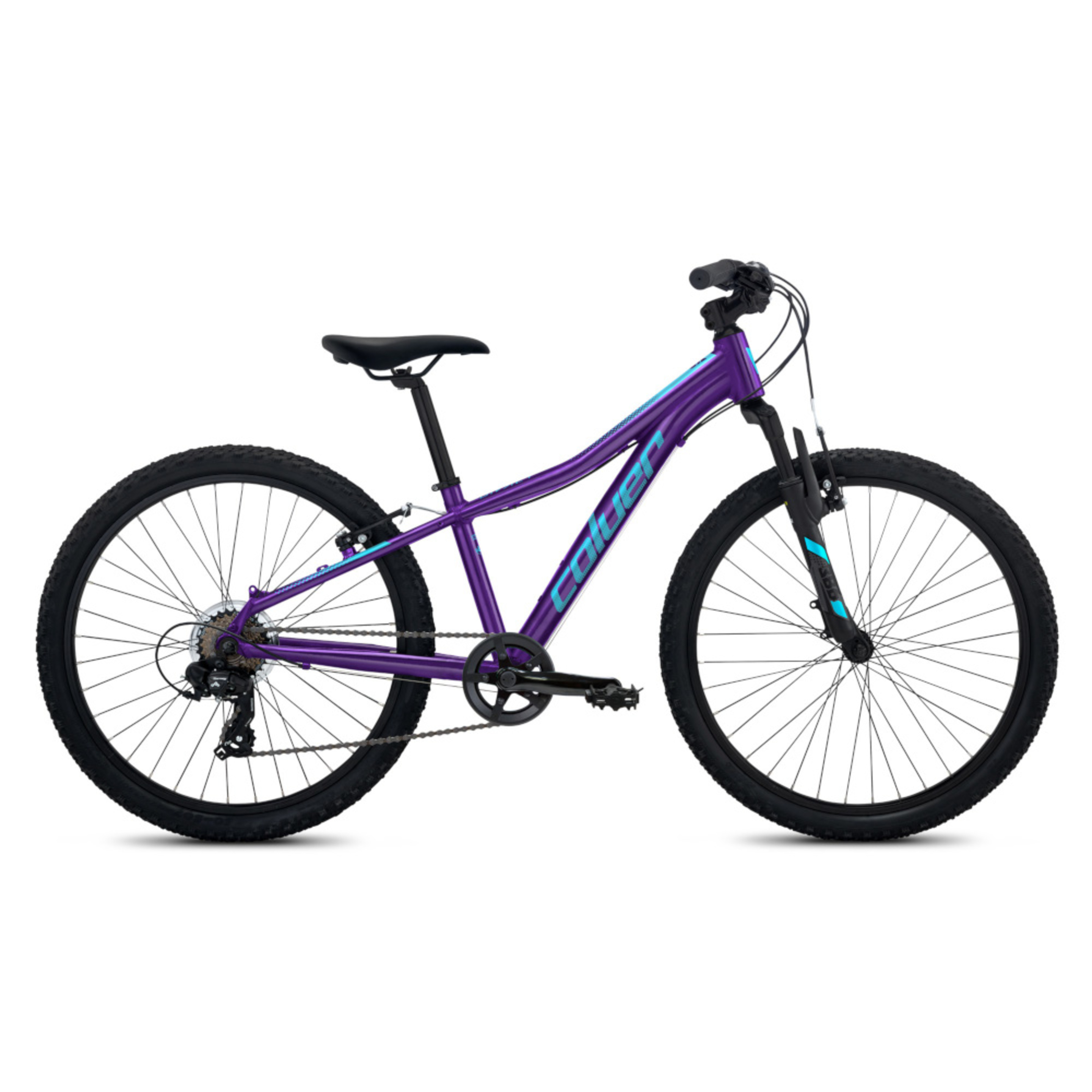 Bicicleta Júnior 24" Coluer Diva 241 Freios Vb - purpura - 