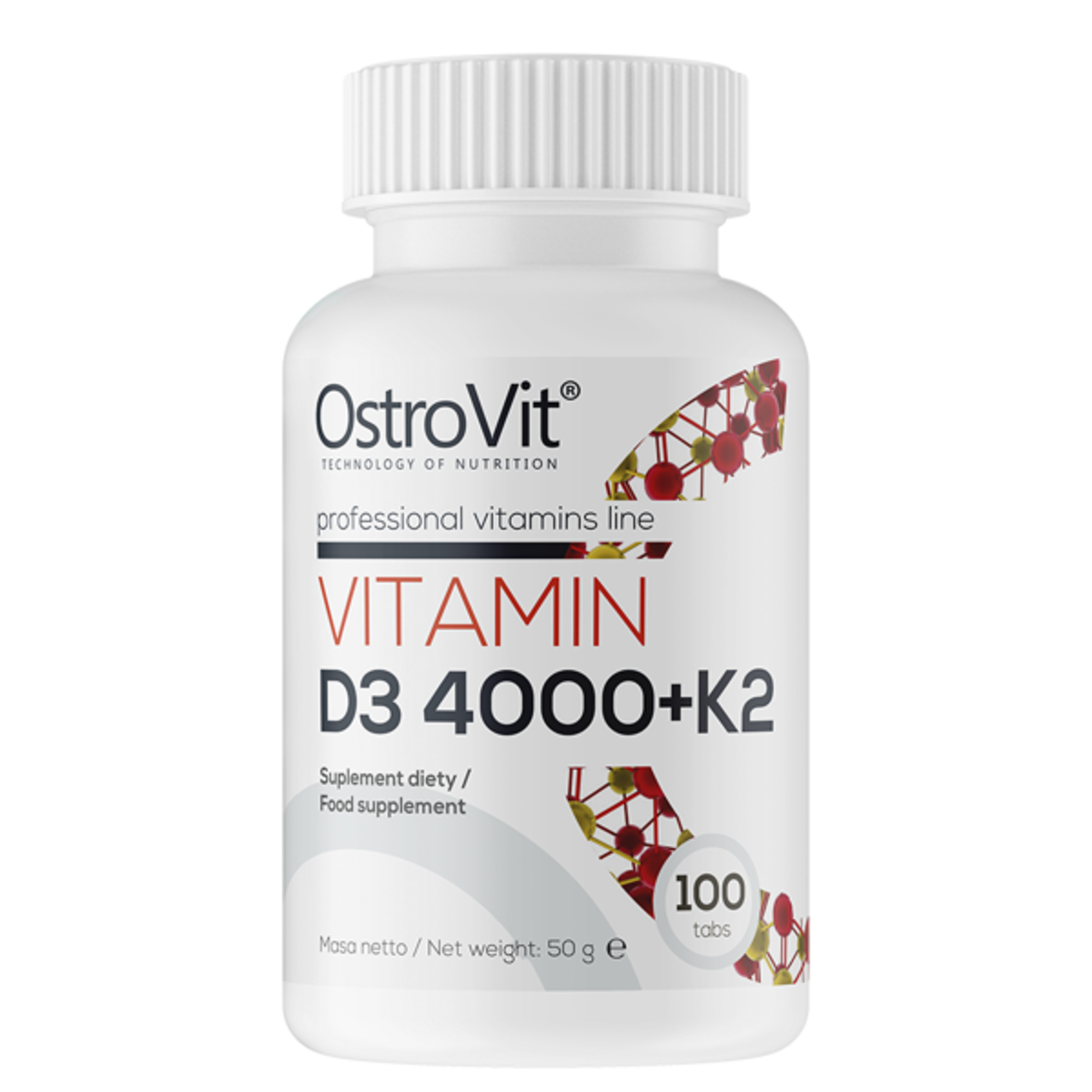 Vitamina D3 4000 K2 - 100comp