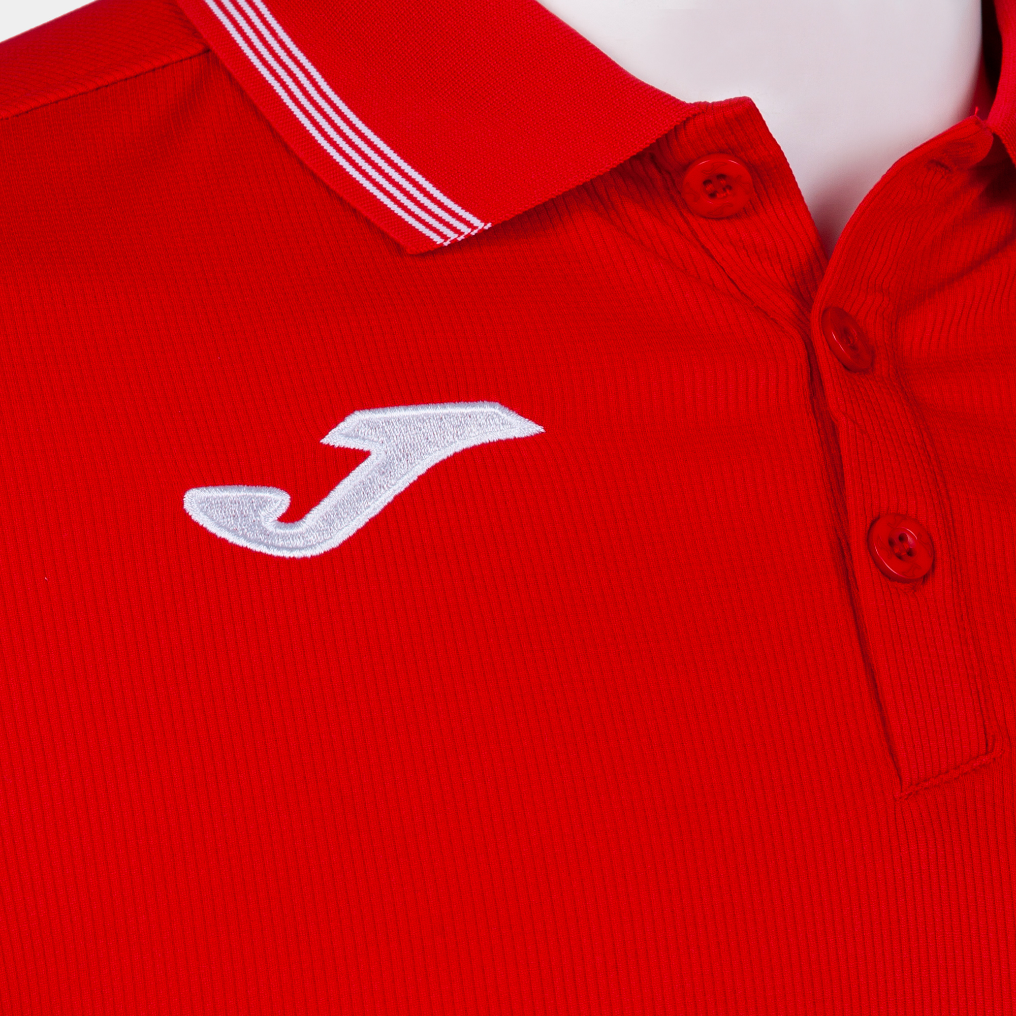 Pólo M/c Joma Campus Iii Vermelho