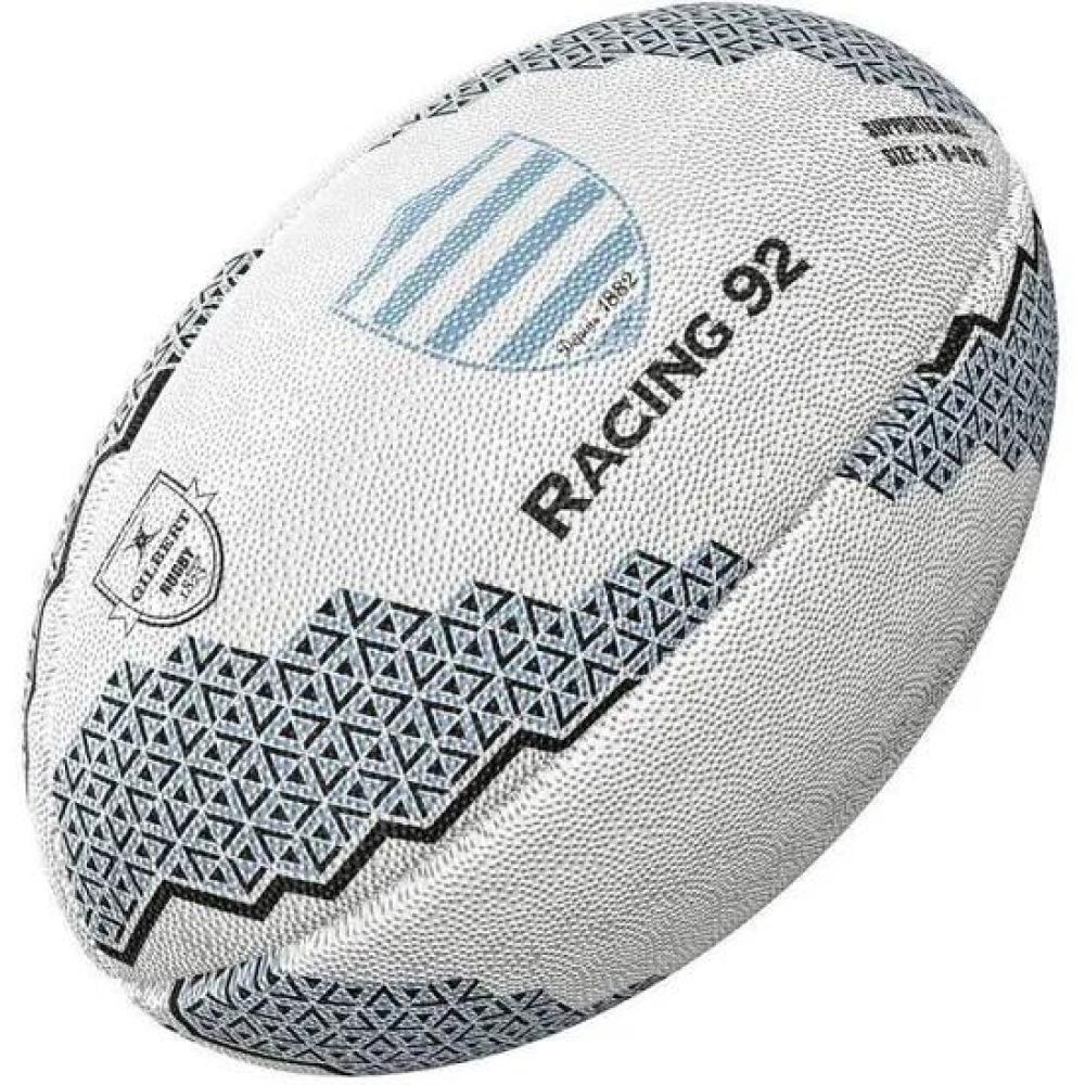Balón De Rugby Gilbert Racing 92 Supporter - blanco - 