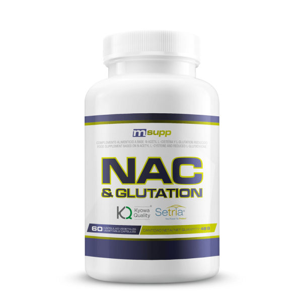 Nac & Glutatión - 60 Cápsulas Vegetales De Mm Supplements -  - 